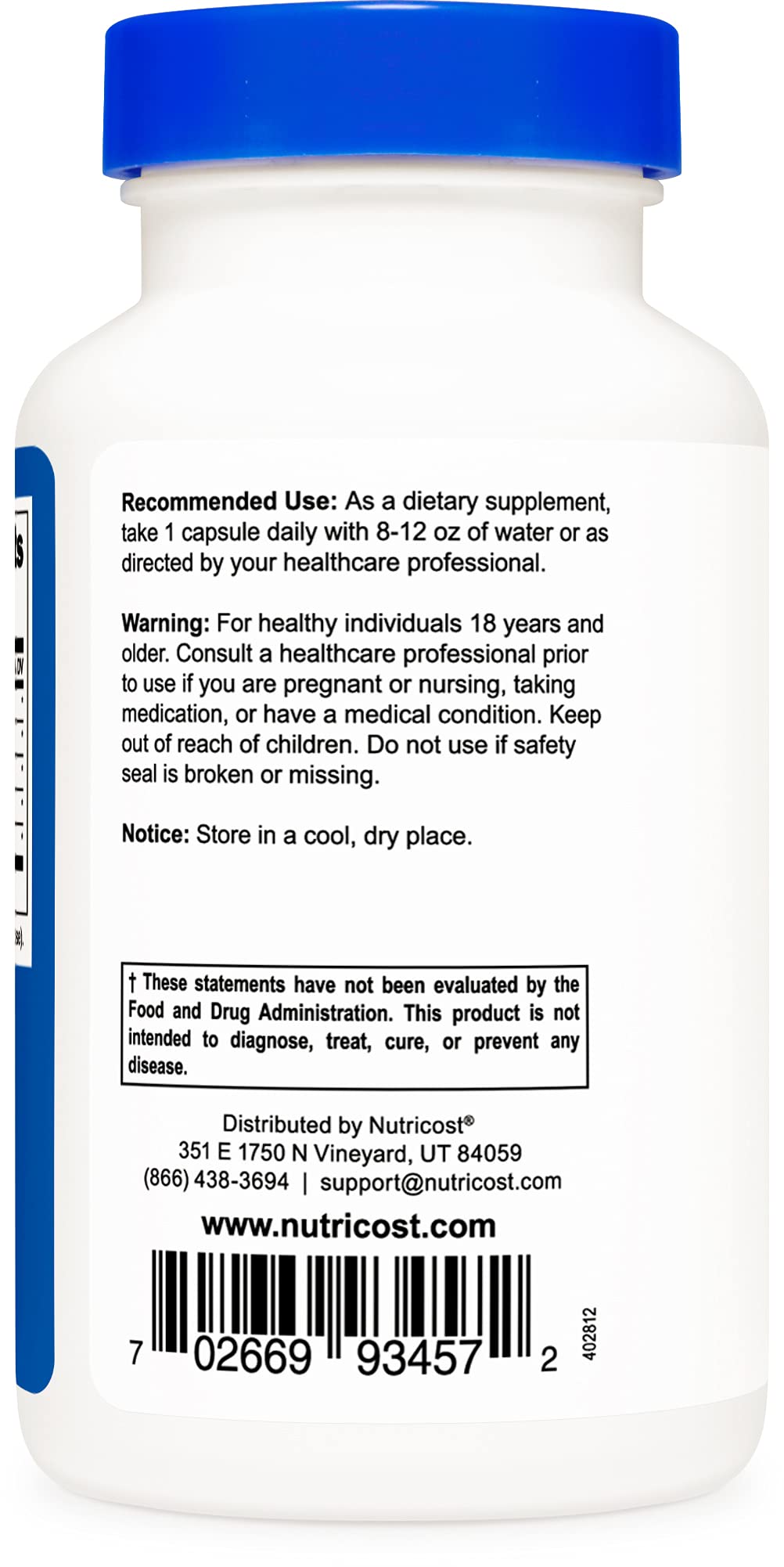 Nutricost Lactase Enzyme Complex 3,000 FCC ALU, 120 Veggie Capsules - Non-GMO Nutricost uk supplements