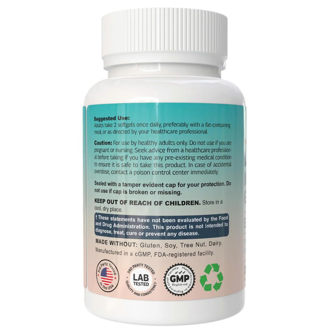 THEREXA Vitamin D3 K2 Magnesium Supplement - Extra Strength with 10000 IU Vitamin D3, Magnesium Glycinate and 200 mcg K2 MK-7 Vitamin Supplements Complex, for Women & Men - 300 Softgels THEREXA uk supplements