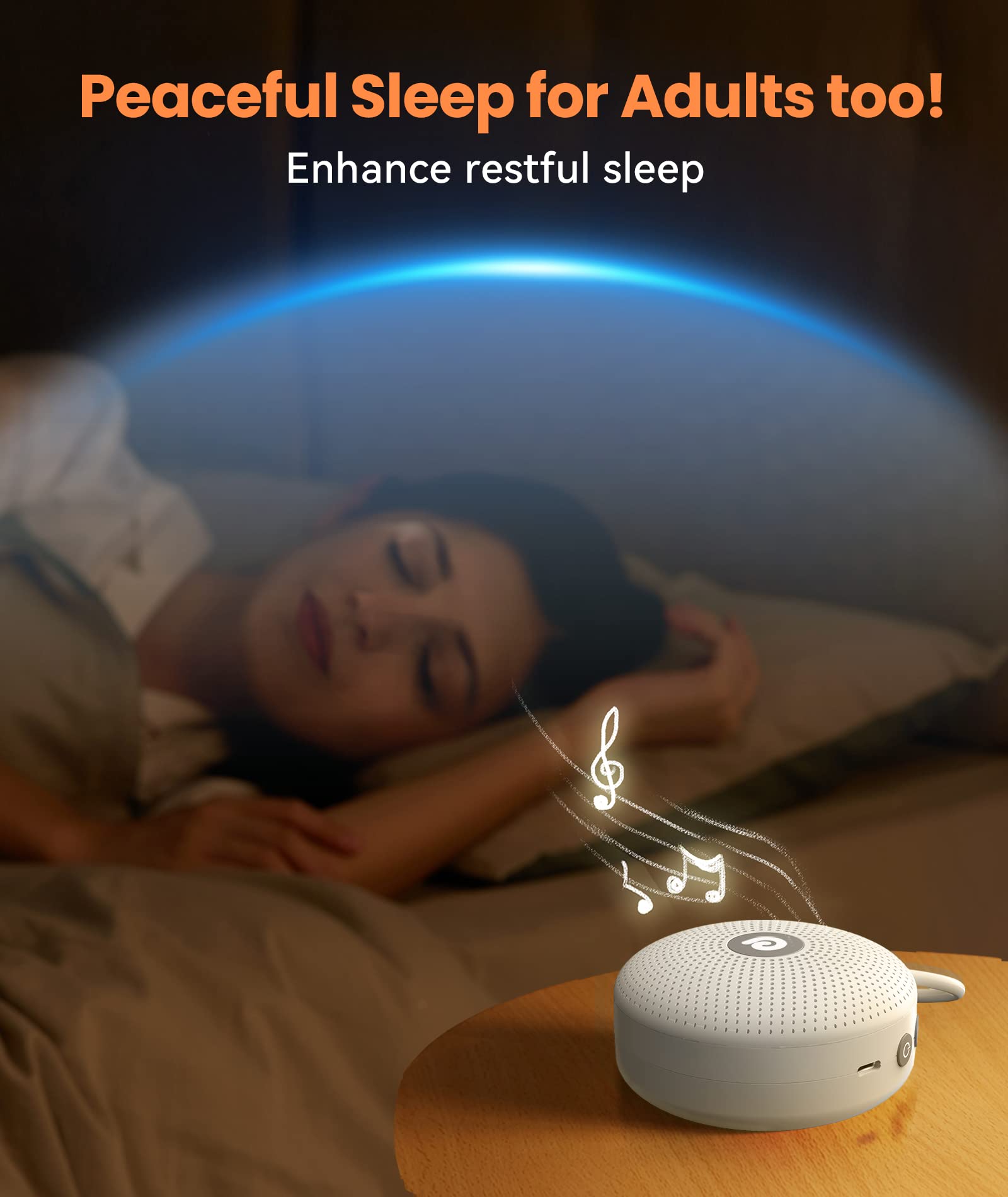 Dreamegg White Noise Machine - Portable Sound Machine for Baby Adult, Features Powerful Battery Dreamegg uk supplements