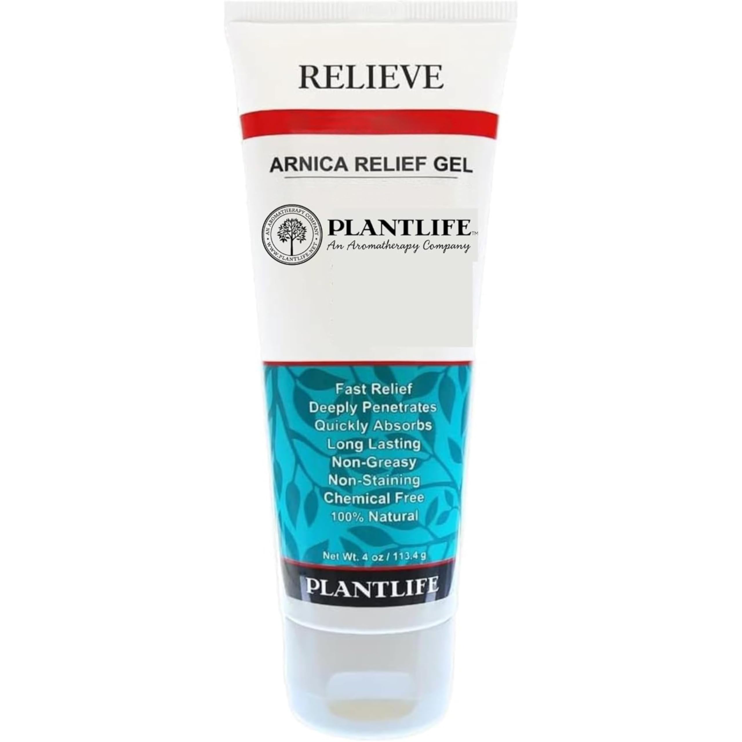 Plantlife Arnica Relieve Gel - Made with Arnica and 100% Pure Essential Oils - Relieve Products are a Homeopathic Solution for Everyday Use - Works Quickly and Effectively - Made in California Plantlife uk supplements