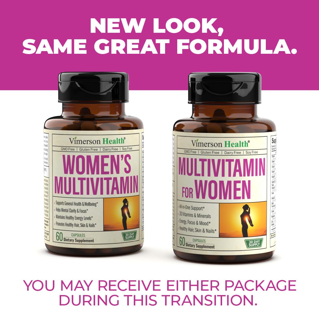 Multivitamin for Women - Womens Multivitamin & Multimineral Supplement Vimerson Health uk supplements