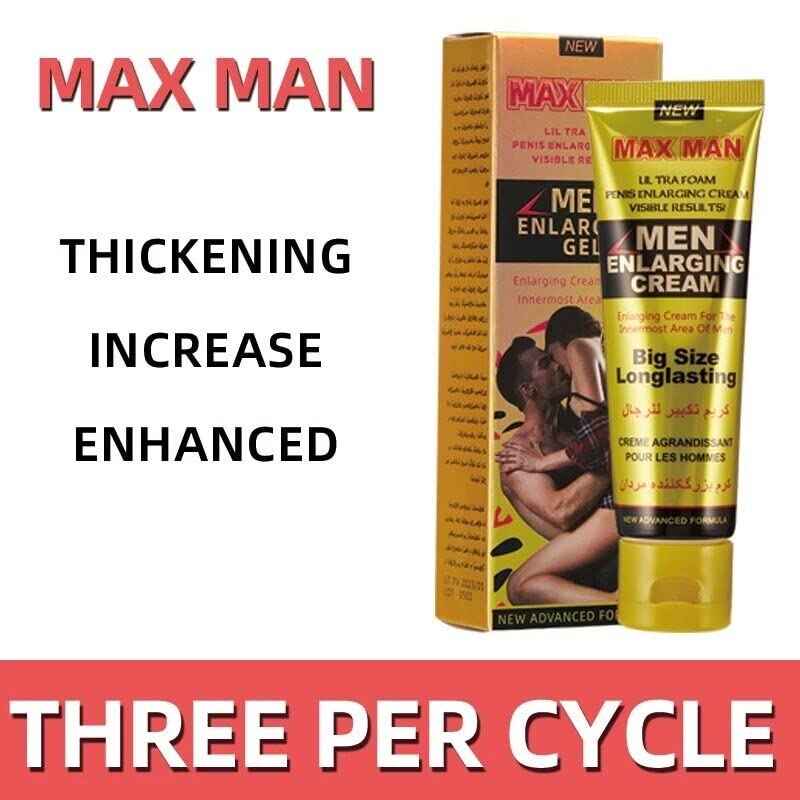 Male Enlargemenet Cream, Men Private Part Enalrgement Essential Cream Men's Energy Screum Larger FunDiscount shop uk supplements