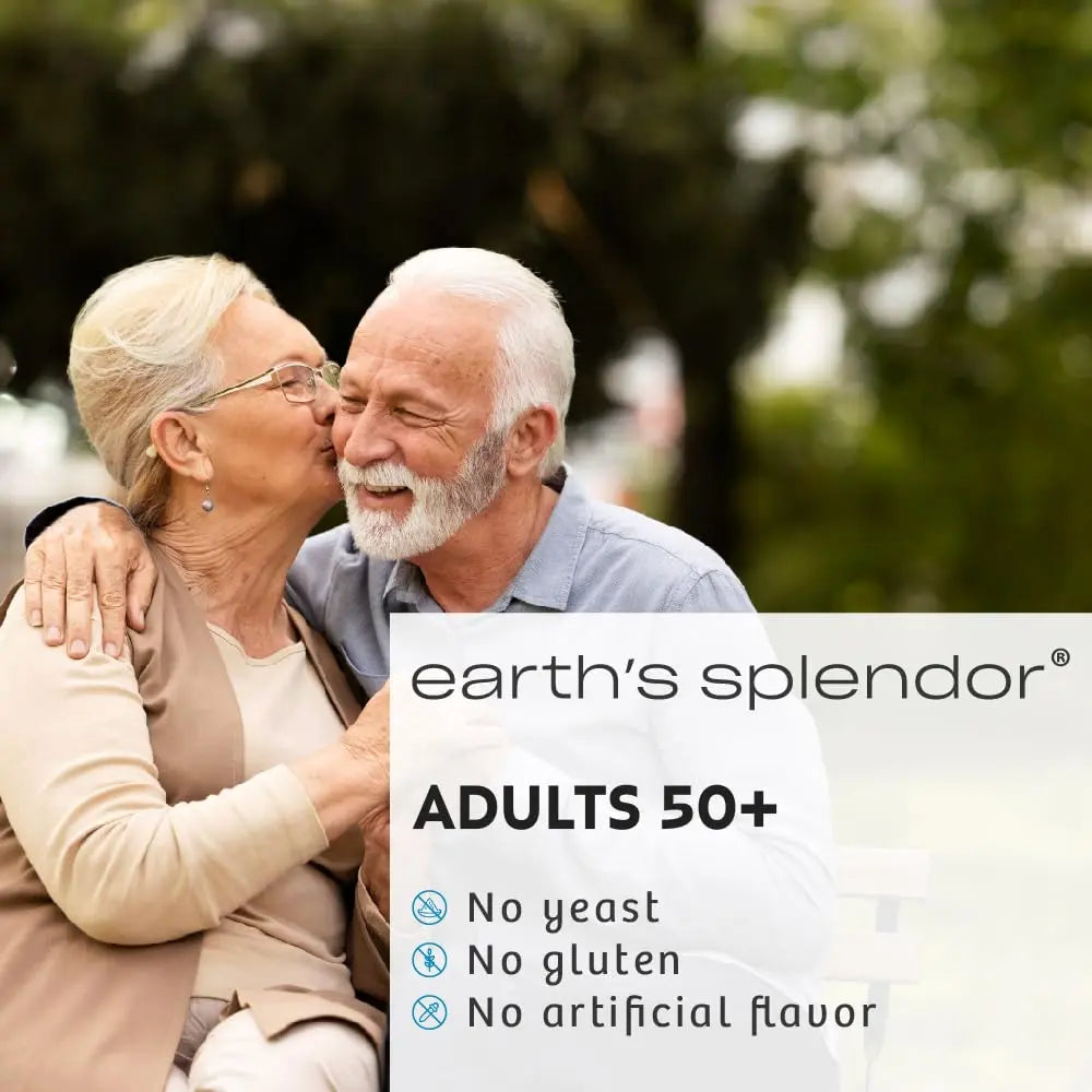 Earth's Splendor Adults 50+ Daily Vitamin- Overall Wellness Support, Daily Nutrients, 120 Day Supply Earth's Splendor uk supplements