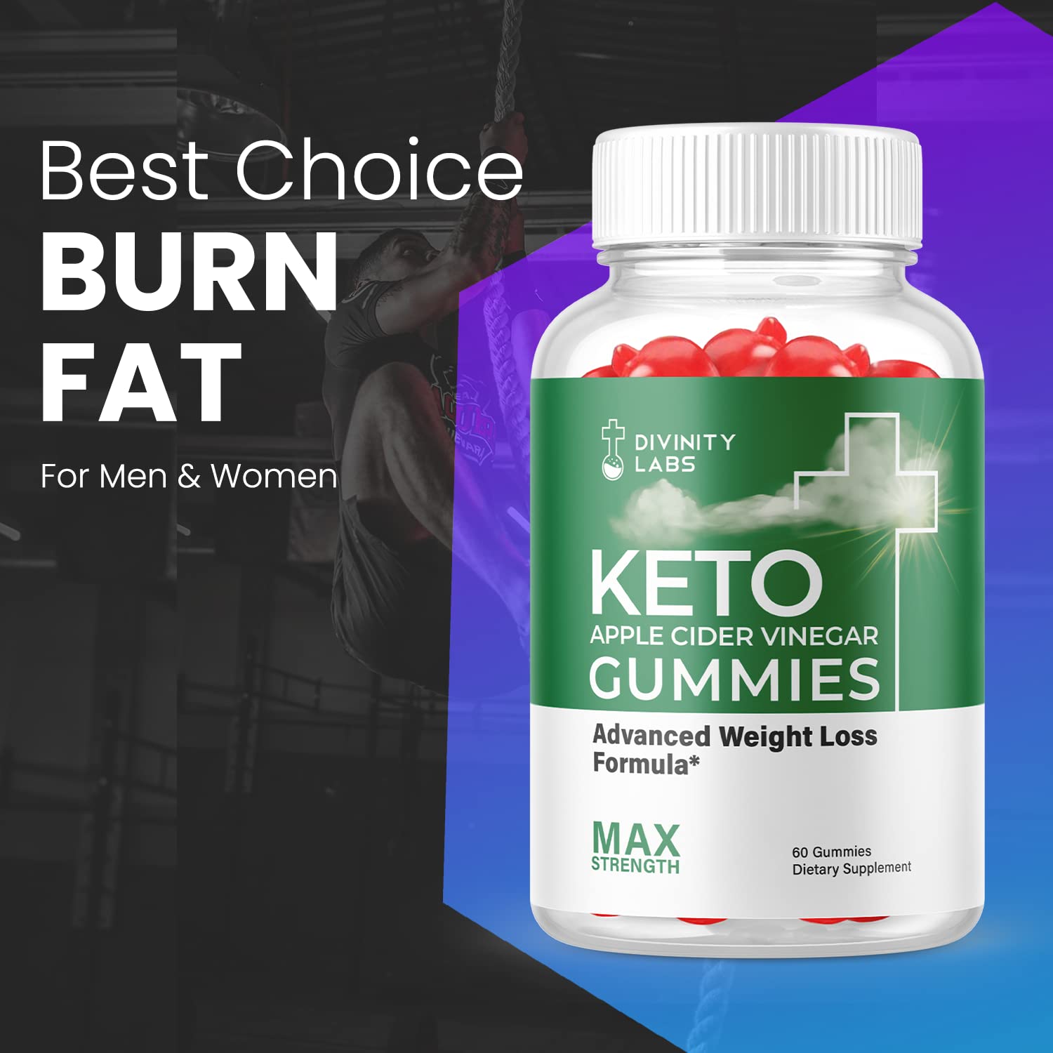 Ark Labs Divinity Labs Keto ACV Gummies, Gummies (3 Pack) Ark Labs uk supplements
