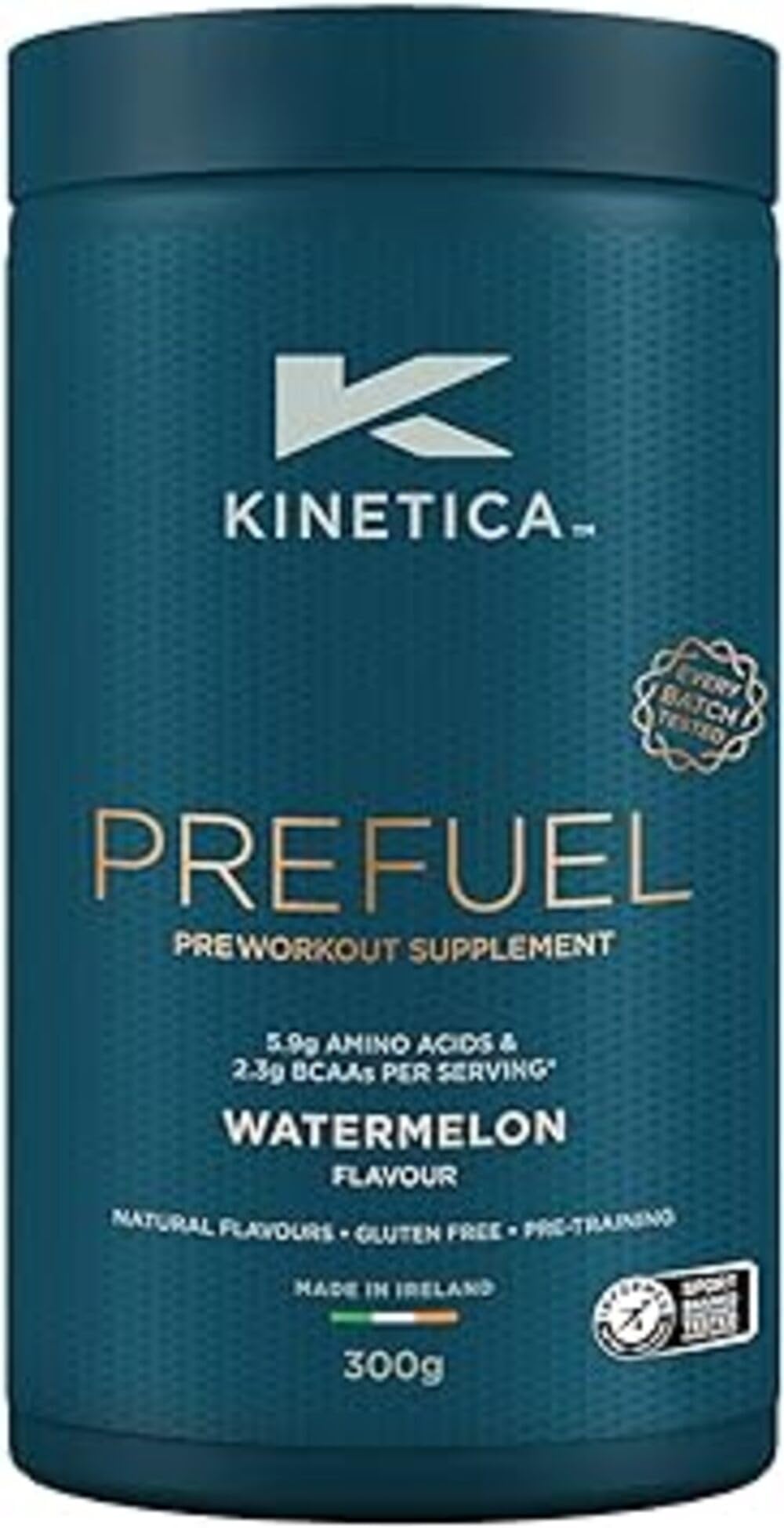 Kinetica PreFuel, Pre Workout, 5.9g Amino Acids & 2.3g BCAA's per Serving, 30 Servings Kinetica uk supplements
