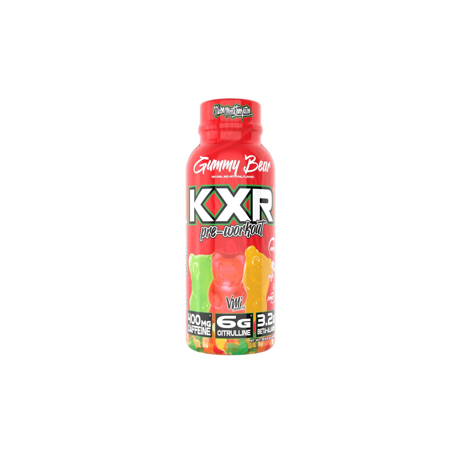 VMI Sports KXR High Stimulant Pre-Workout Energy Ready to Drink 400mg Caffeine VMI Sports uk supplements