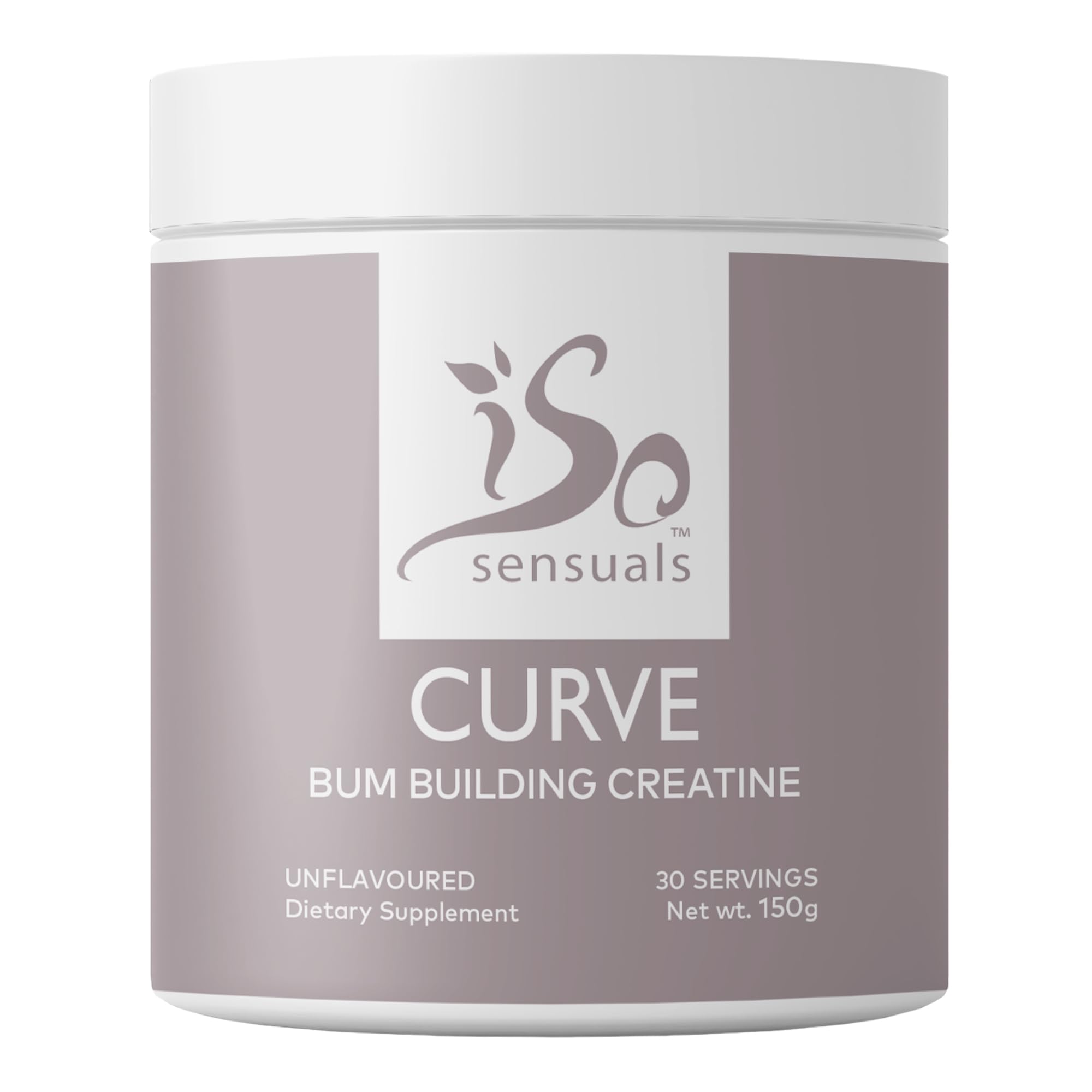 IsoSensuals Curve Bum Building Creatine - Micronized 200 Mesh for Smooth Muscle IsoSensuals uk supplements