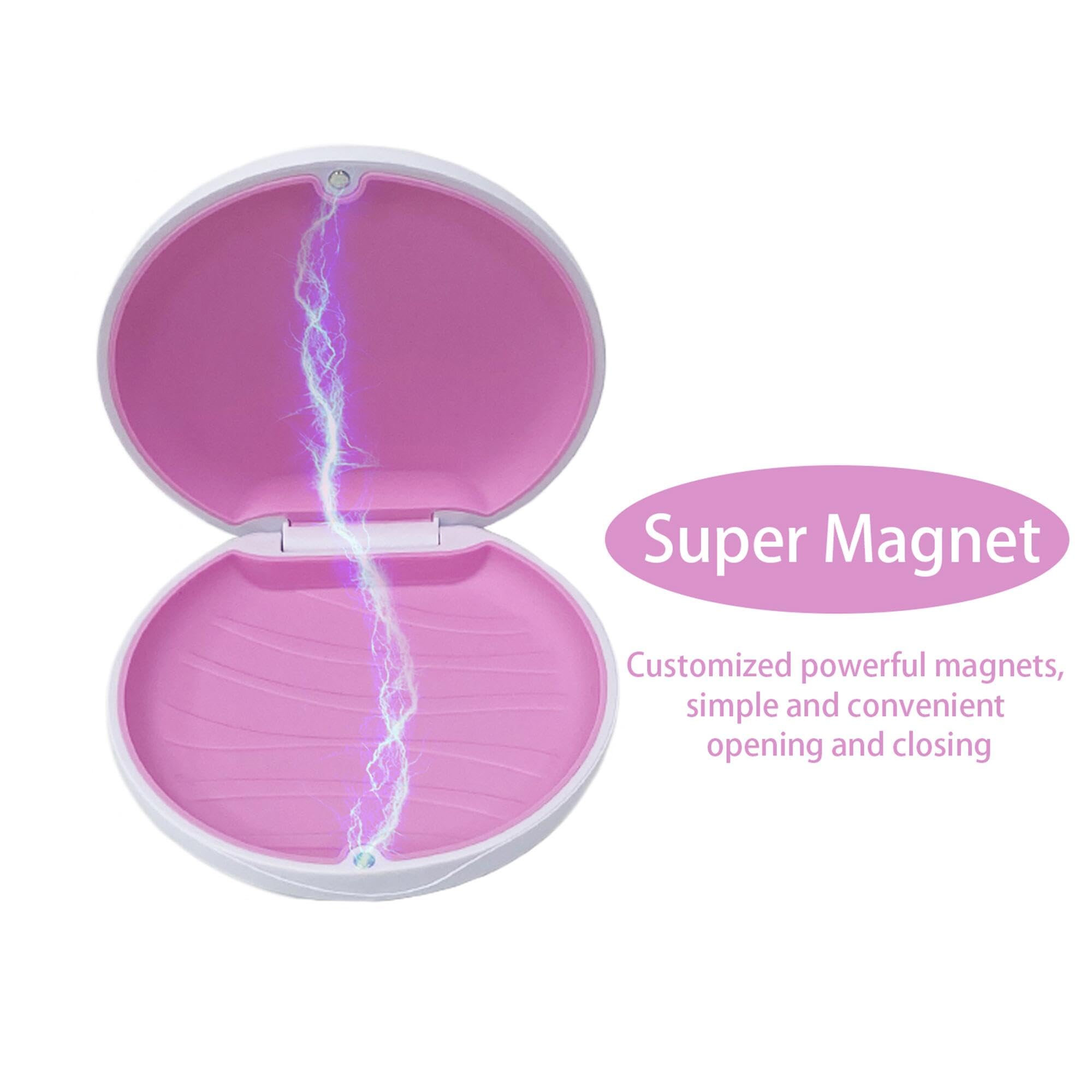 Retainer Case,Cute Slim Aligner Case Compatible with Invisalign,Retainer Holder with Aligner Remover Maoerdental uk supplements