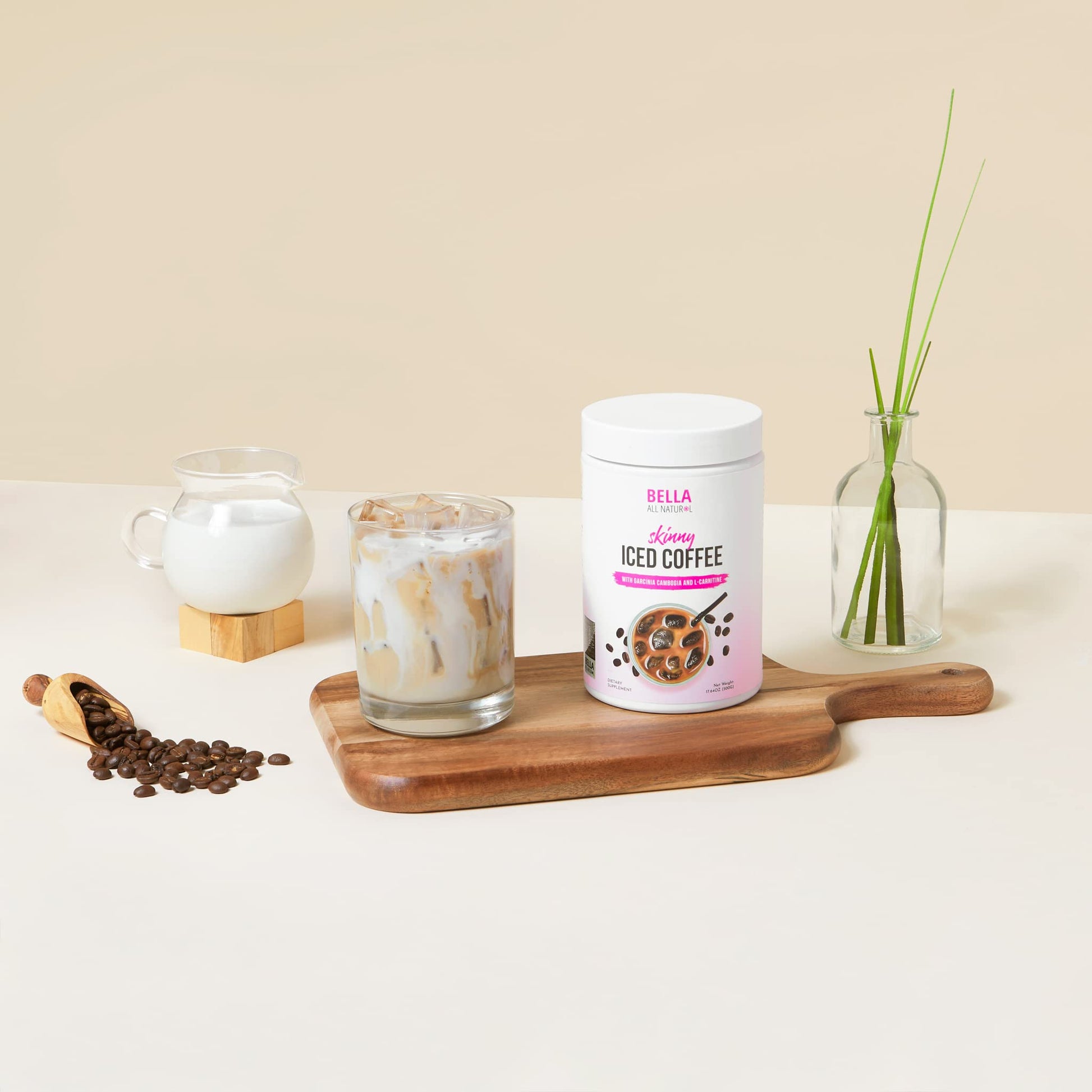 Bella All Natural Skinny Iced Coffee - Good Taste - 500 Grams Bella All Natural uk supplements