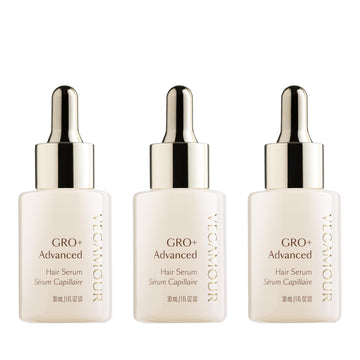 VEGAMOUR GRO+ Advanced Hair Serum for Improving Hair Density, Tonic Reduces Shedding and Promotes a Healthy Scalp, 3 pack VEGAMOUR uk supplements