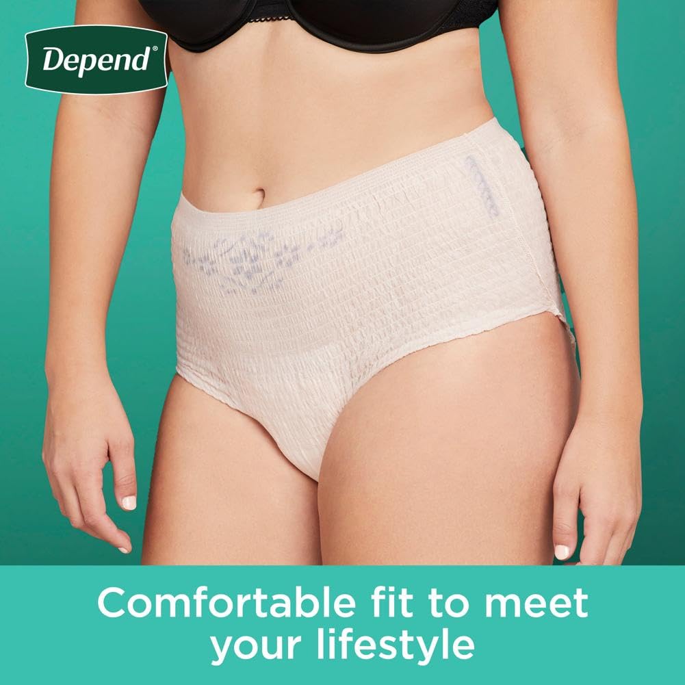 Depend Fresh Protection Adult Incontinence Underwear for Women Depend uk supplements