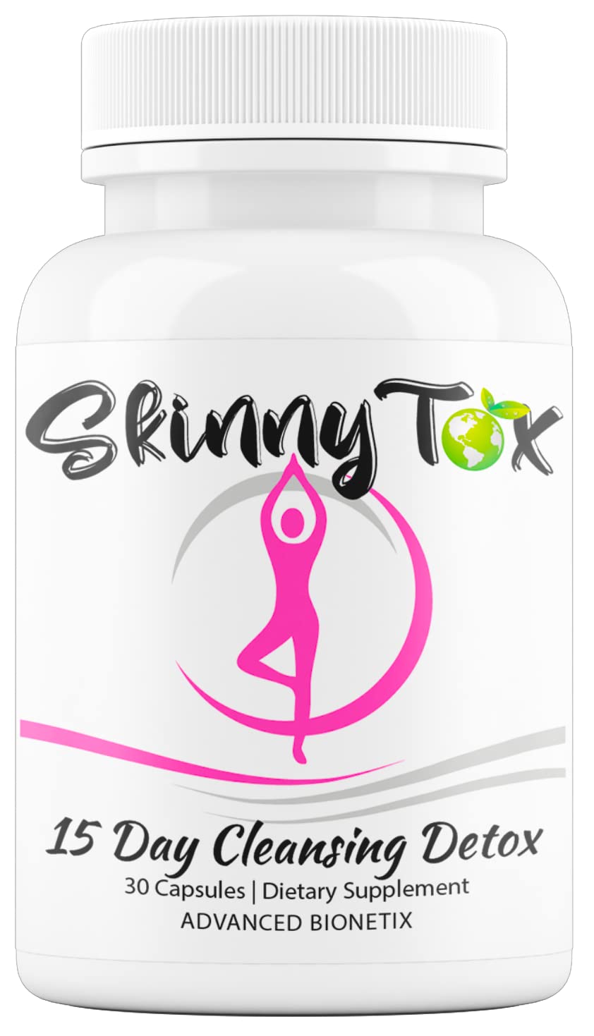 Skinnytox 15 Day Colon Cleanse Detox, Supports Healthy Bowel Movements Flushes Toxins Advanced Bionetix uk supplements