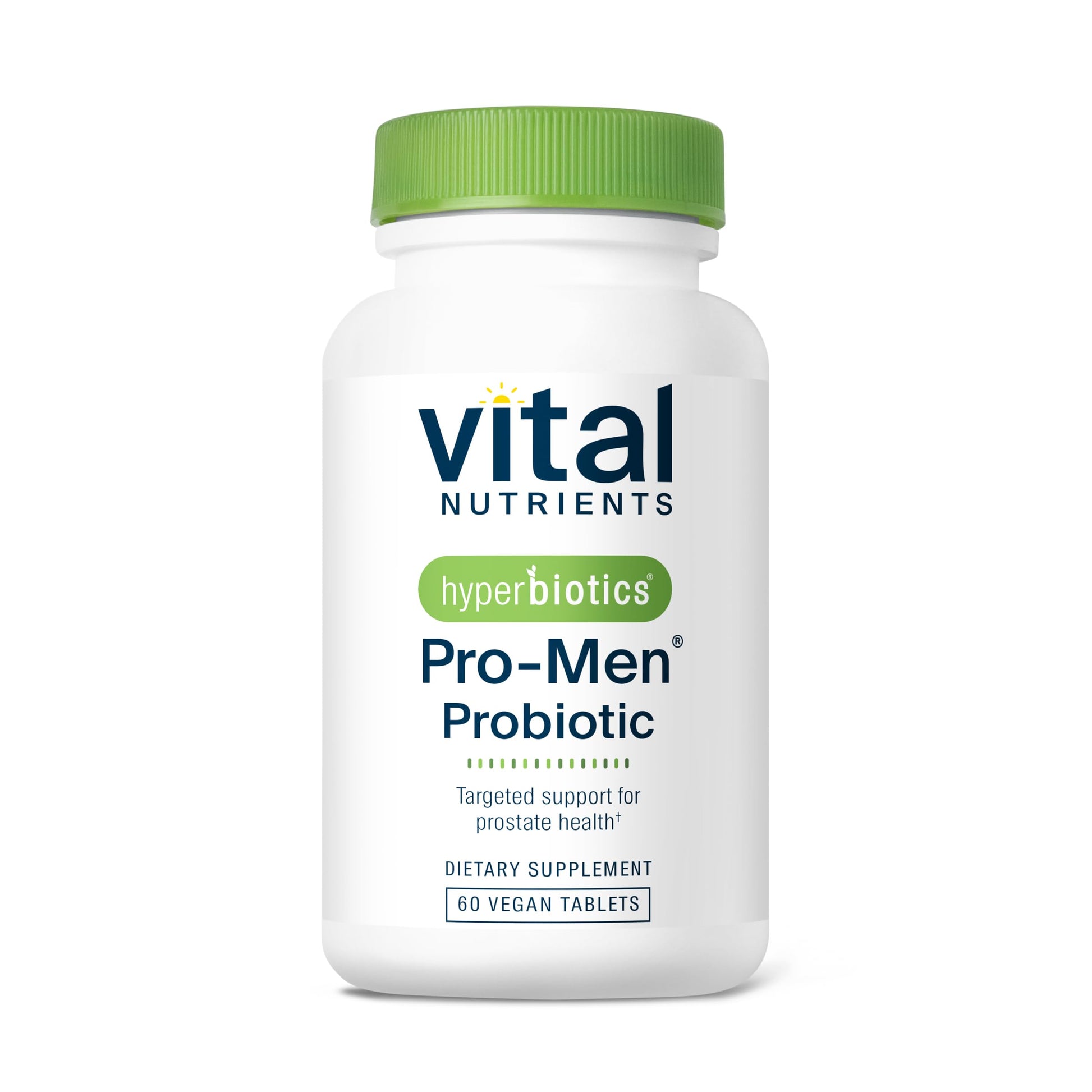 Hyperbiotics Vital Nutrients Pro Men Probiotics | Vegan Advanced Probiotics for Men | Clinically Studied for Prostate Health, Digestive Balance and Gut Health* | Gluten, Dairy, Soy Free | 60 Tablets Hyperbiotics uk supplements