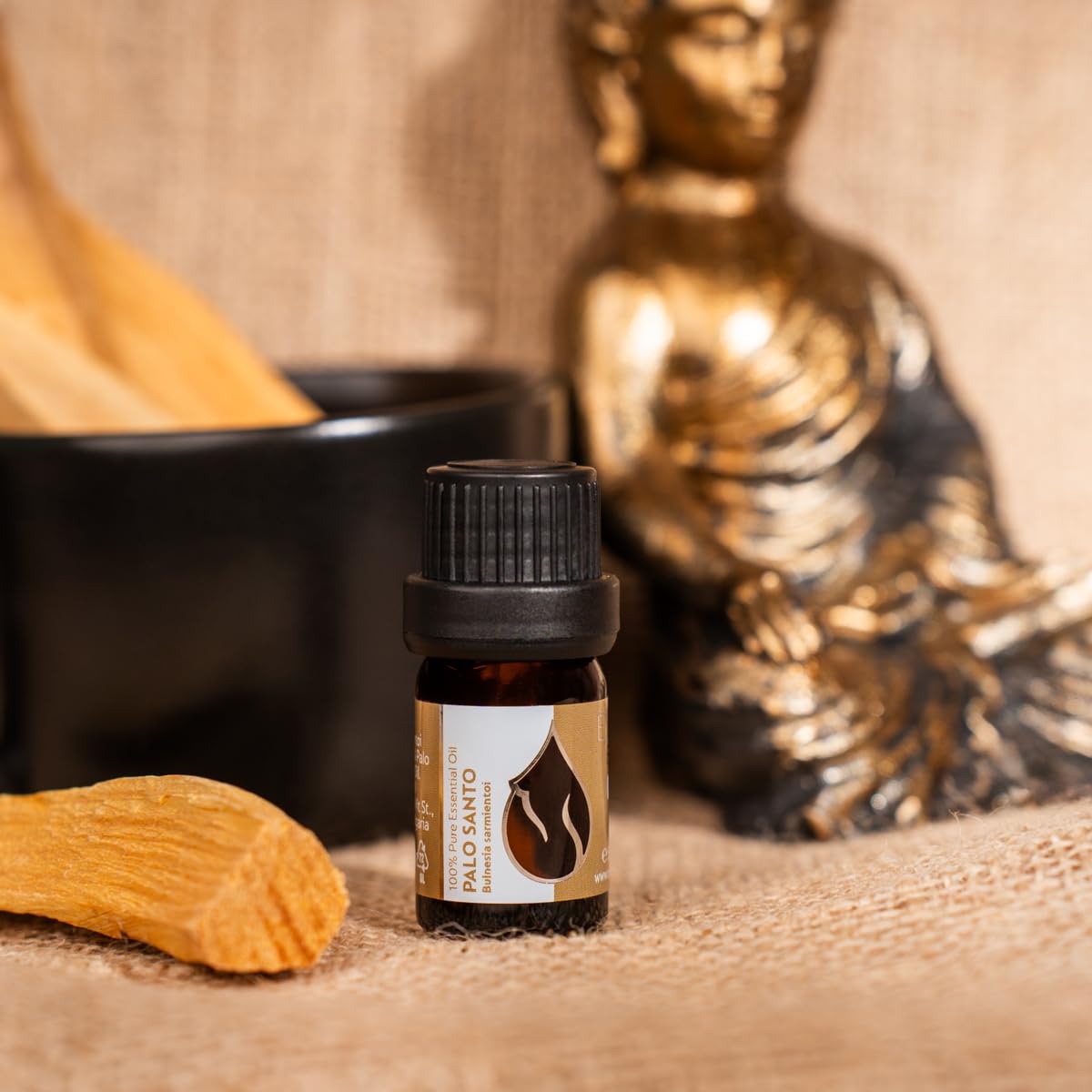 Essences Bulgaria Palo Santo Essential Oil 0.17 Fl Oz 5ml Bulnesia Sarmientoi - 100% Pure Natural Essences Bulgaria uk supplements