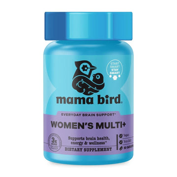 Best Nest Wellness - Mama Bird - Women's Multi Plus - Brain & Body Health Support Supplement - Gentle Iron Supplement for Energy Support Best Nest Wellness uk supplements