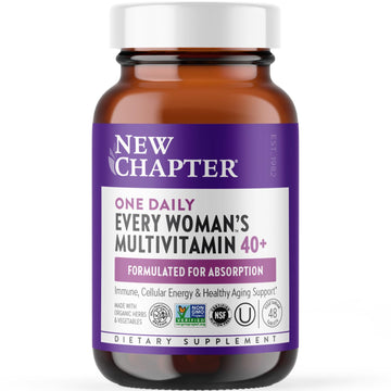 New Chapter Women's Multivitamin 40 plus for Energy, Healthy Aging + Immune Support with 20+ Nutrients New Chapter uk supplements