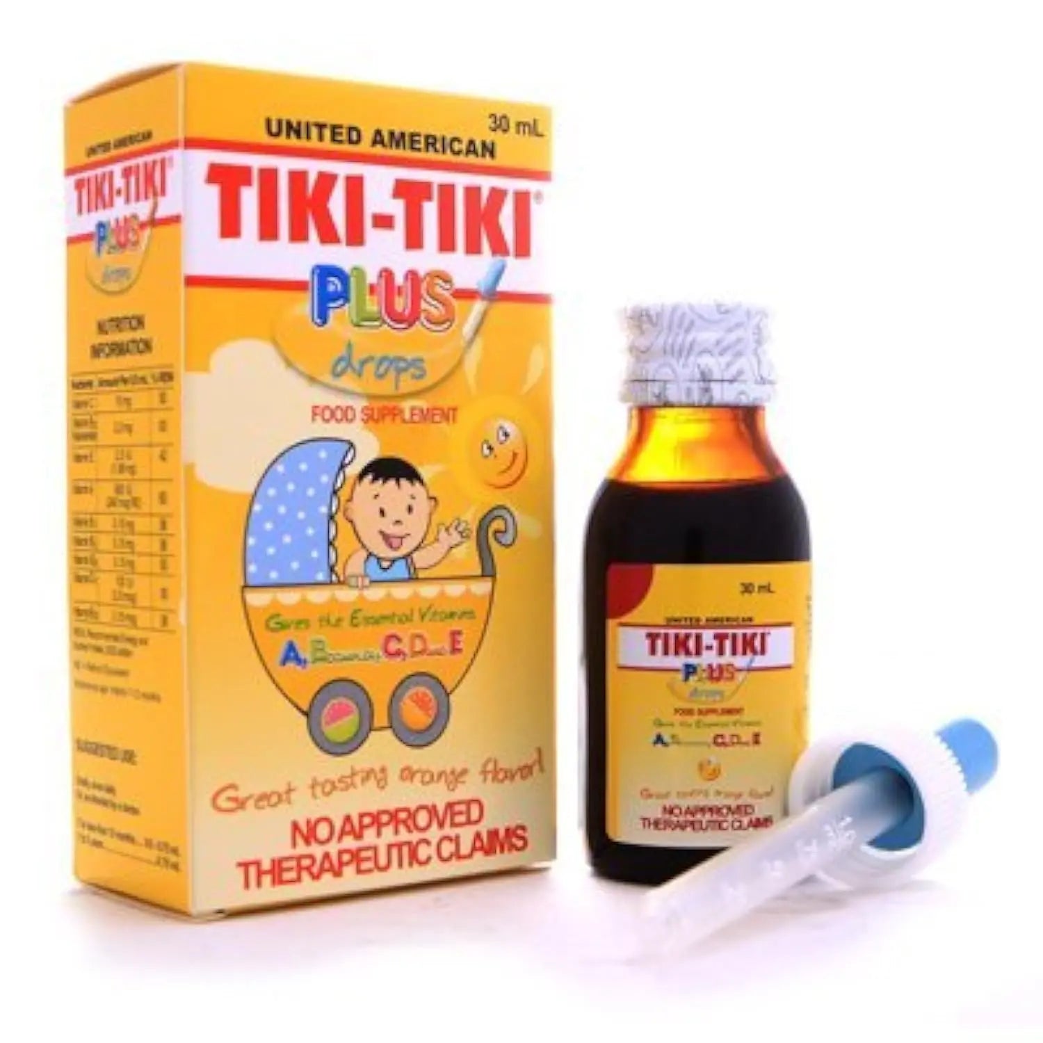 Tiki-Tiki Plus Drops 30ml United American uk supplements