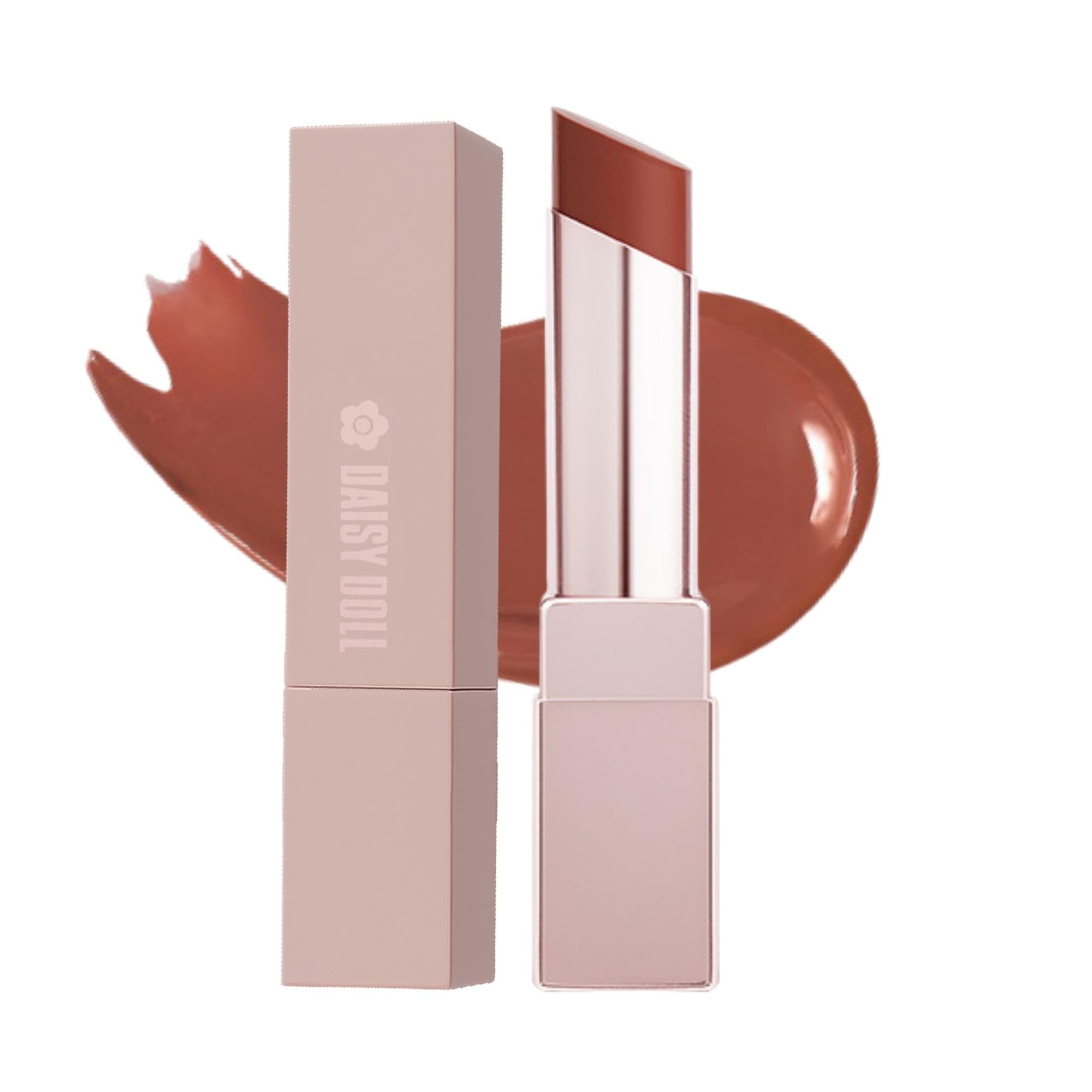 Daisy Doll Lip Stealer 3-in-1 Juicy Lip Stain+ Lip Oil for Women for Hydrating Lip Balm & Tinted Lip Gloss with Vitamin E & Shea Butter, Moisturizing Lip Gloss, Red-Brown Lipstick, Made in Japan Daisy Doll uk supplements