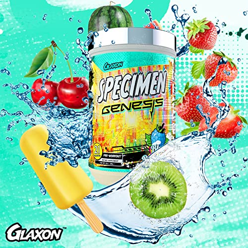 Specimen Full Spectrum High Stimulant Pre-Workout Powder | Supercharged Energy Glaxon uk supplements