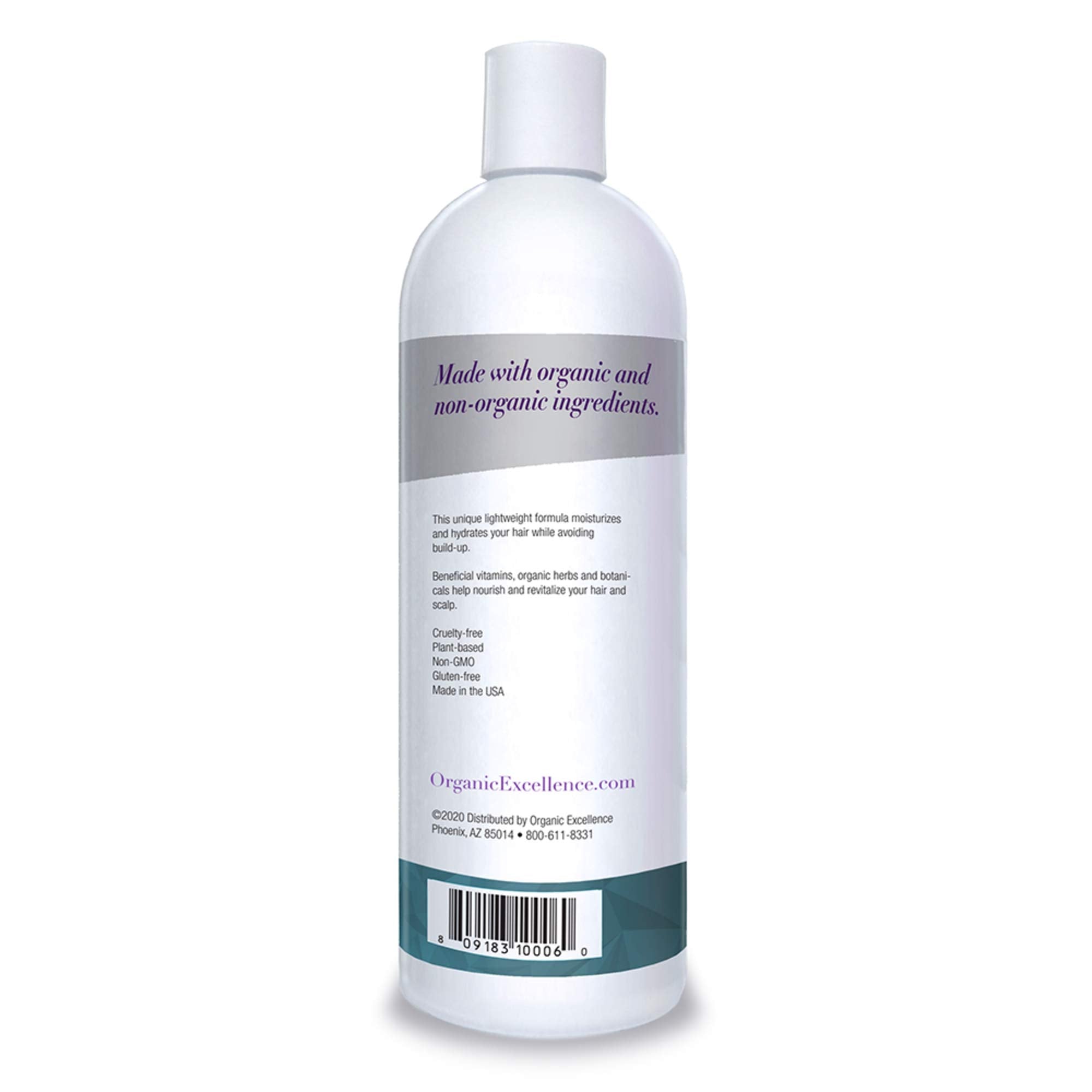 Organic Excellence Wild Mint Conditioner, 16 Fluid Ounce Organic Excellence uk supplements