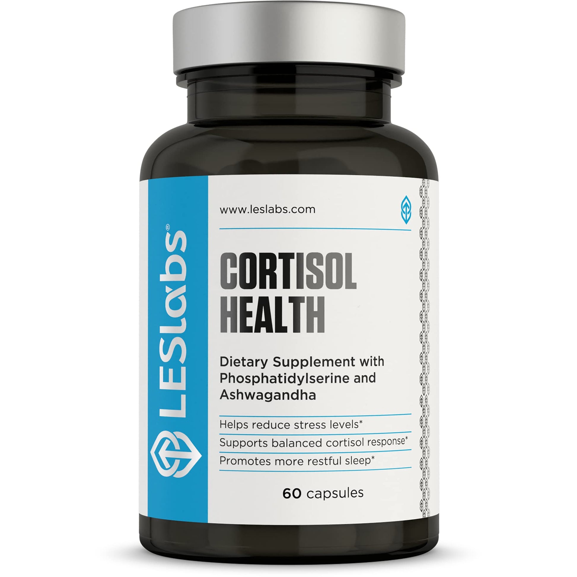 LES Labs Cortisol Health – Stress Relief, Balanced Cortisol Response, Relaxation & Deep Sleep – Phosphatidylserine, Magnesium, Magnolia Bark, Rhodiola Rosea & Ashwagandha – Non-GMO – 60 Capsules LES Labs uk supplements