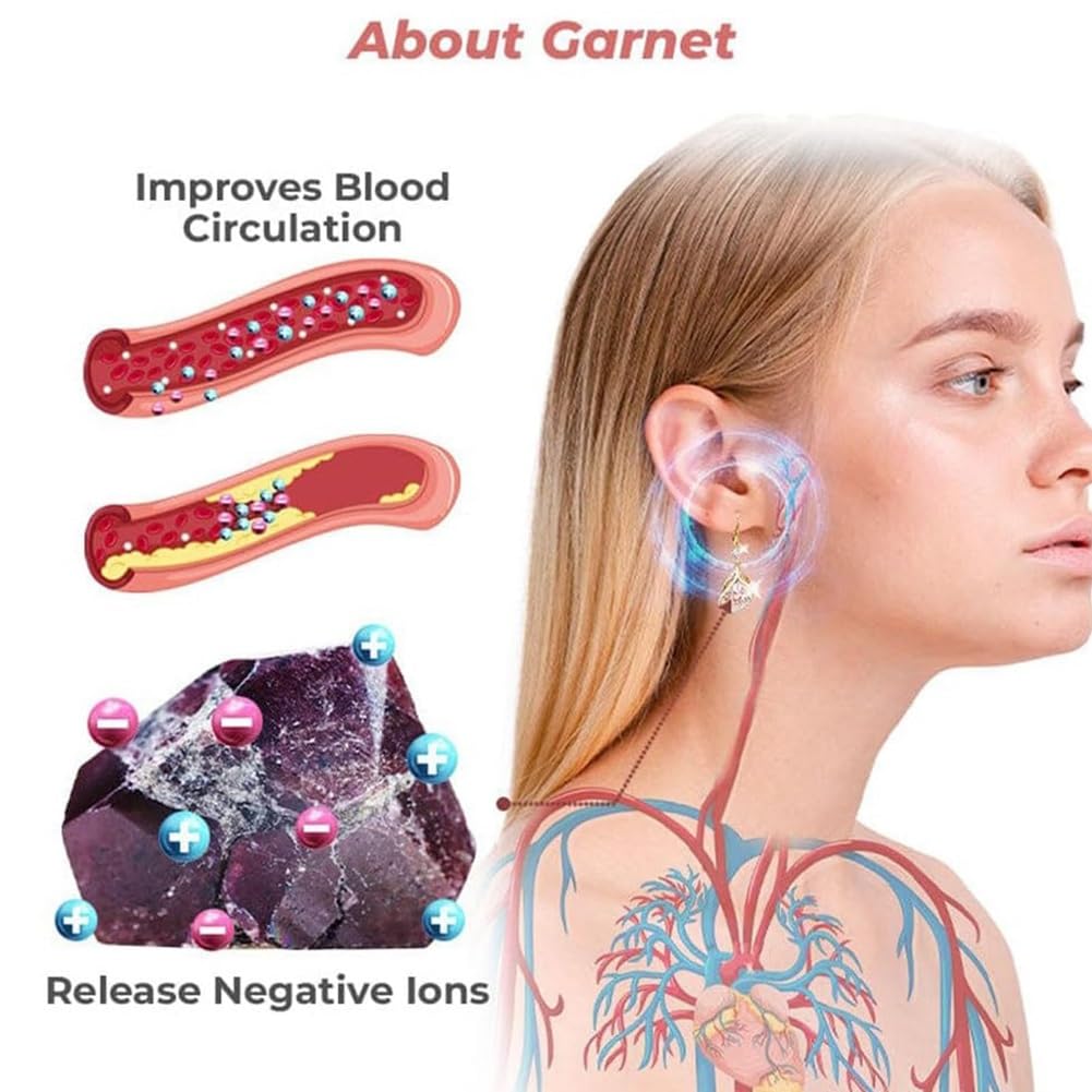 Lymphflow Magnetogen Earrings,Lymphatic Magnetotherapy Earrings,Lymphatic Earrings FleaCollar uk supplements