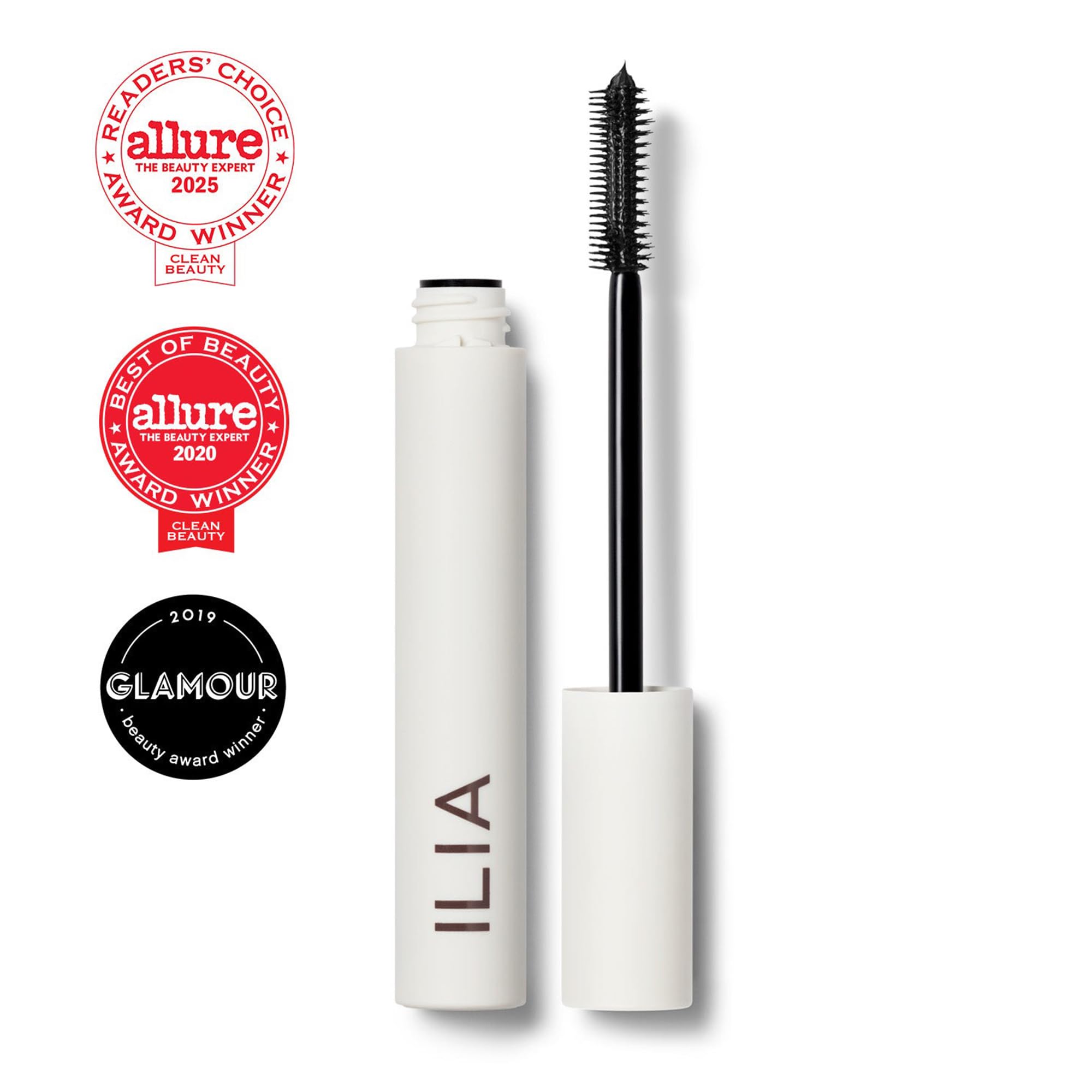 ILIA - Limitless Lash Mascara | Lightweight, Nourishing, Lengthening, Lifting | Flake + Smudge-Resistant | Non-Toxic, Cruelty-Free, Ophthalmologist-Tested, Safe For Sensitive Eyes (Soft Black) ILIA uk supplements