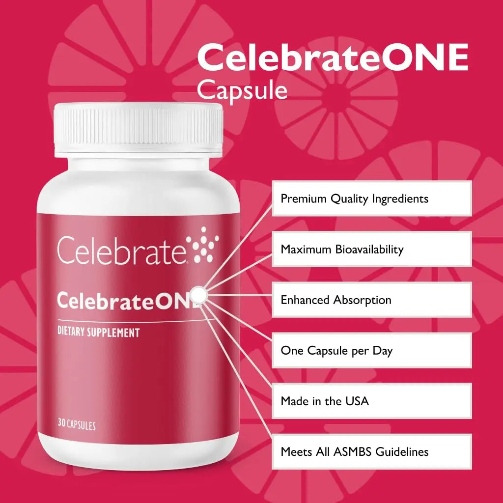 Celebrate Vitamins CelebrateONE, Iron Free - Once Daily Bariatric Multivitamin, Essential Vitamins & Minerals Celebrate Bariatric Supplements uk supplements
