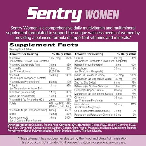 21st Century Sentry Women Multivitamin Tablets, 120 Count 21st Century uk supplements