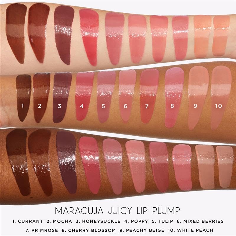 tarte maracuja juicy lip plump – Hydrating & Volumizing Lip Plumper Gloss Balm with Nourishing Hyaluronic Acid, Plumps & Moisturizes, Vegan & Cruelty-Free, full size, cherry blossom tarte uk supplements