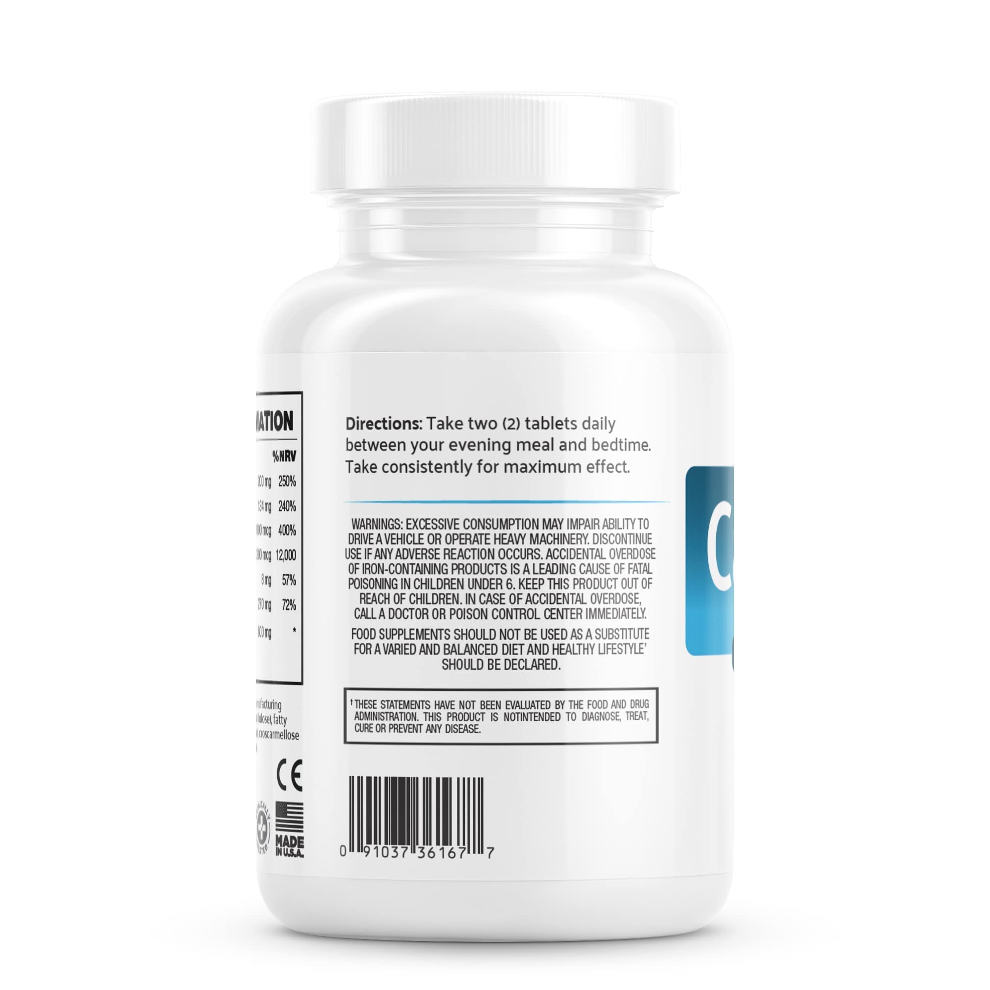 Calm Legs Natural for Natural Itching, Crawling, Tingling and Agitated Leg with Iron, Magnesium, and Valerian Root (60 Tablets)… Calm Legs uk supplements