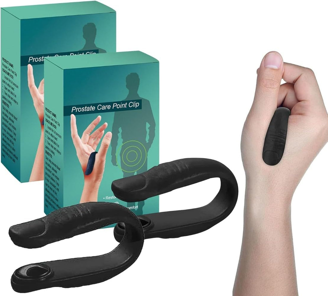 2pcs Prostate Care Point Clip for Men,Acupressure Hand Pressure Point Clip, Relieve Prostate DEFUAUKE uk supplements