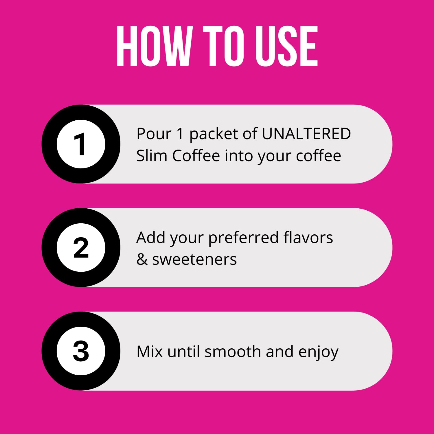 UNALTERED Weight Loss Coffee for Women - Boost Metabolism, Suppress Appetite UNALTERED uk supplements
