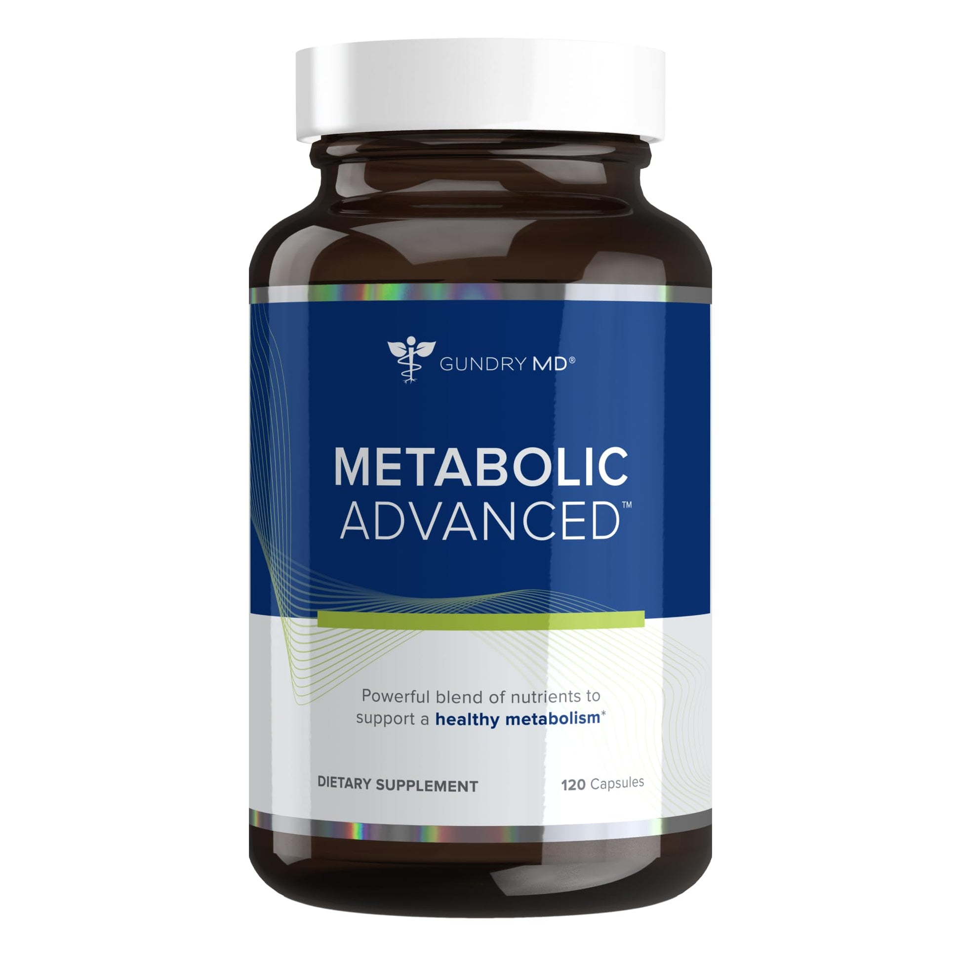 Gundry MD® Metabolic Advanced Nutrient Blend with Berberine to Support Healthy Metabolism, 120 Count Gundry MD uk supplements
