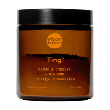 Moon Juice Ting - Vitamin B Complex Powder Supplement - Methylated B12, Folate, Ginseng, L-Glutamine & B Vitamins, Caffeine Free Energy & Digestion Support, Sugar Free, Mango, 1.8 oz, 25 Servings Moon Juice uk supplements