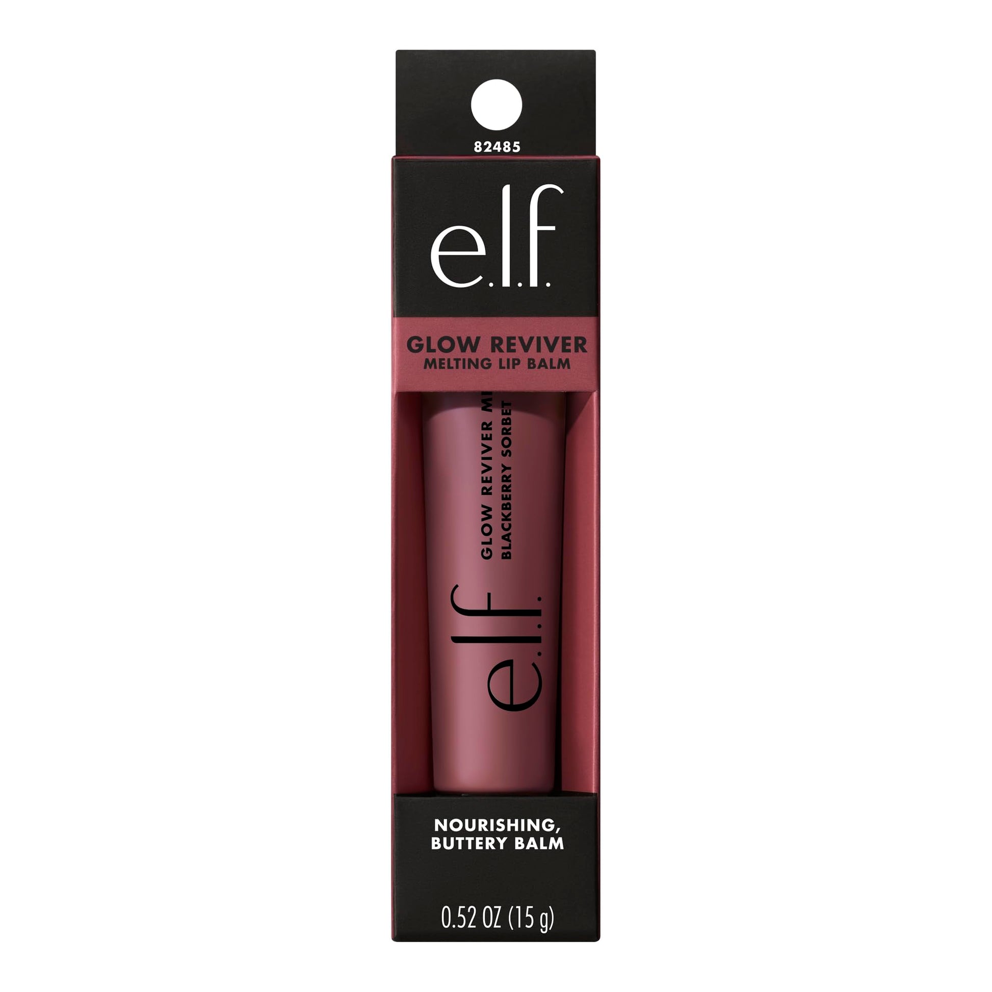 e.l.f. Glow Reviver Melting Lip Balm, Hydrating Tinted Lip Balm For A Glossy Finish & Soft, Supple Lips, Vegan & Cruelty-Free, Blackberry Sorbet e.l.f. uk supplements