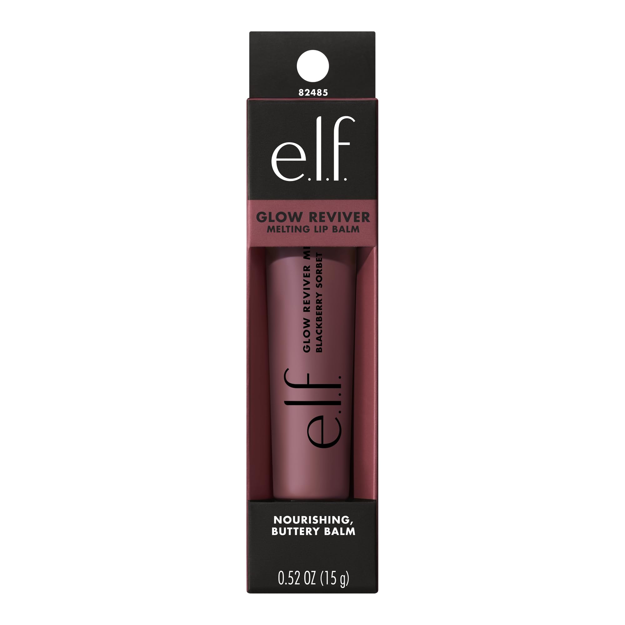 e.l.f. Glow Reviver Melting Lip Balm, Hydrating Tinted Lip Balm For A Glossy Finish & Soft, Supple Lips, Vegan & Cruelty-Free, Blackberry Sorbet e.l.f. uk supplements