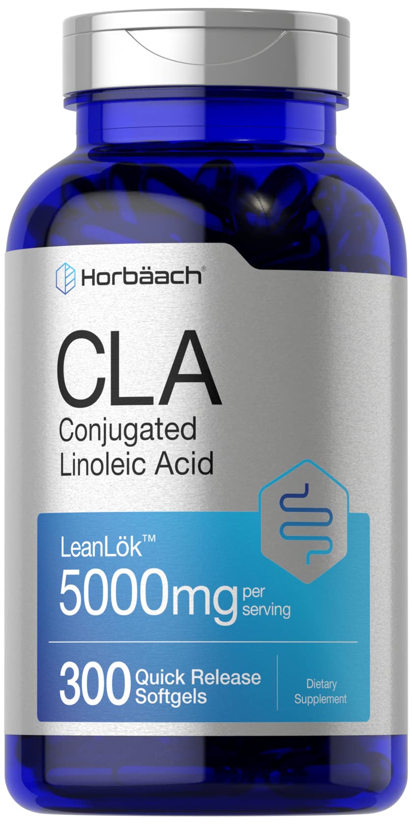 CLA Supplement | 300 Softgel Pills | Maximum Potency | Conjugated Lineolic Acid from Horbäach uk supplements