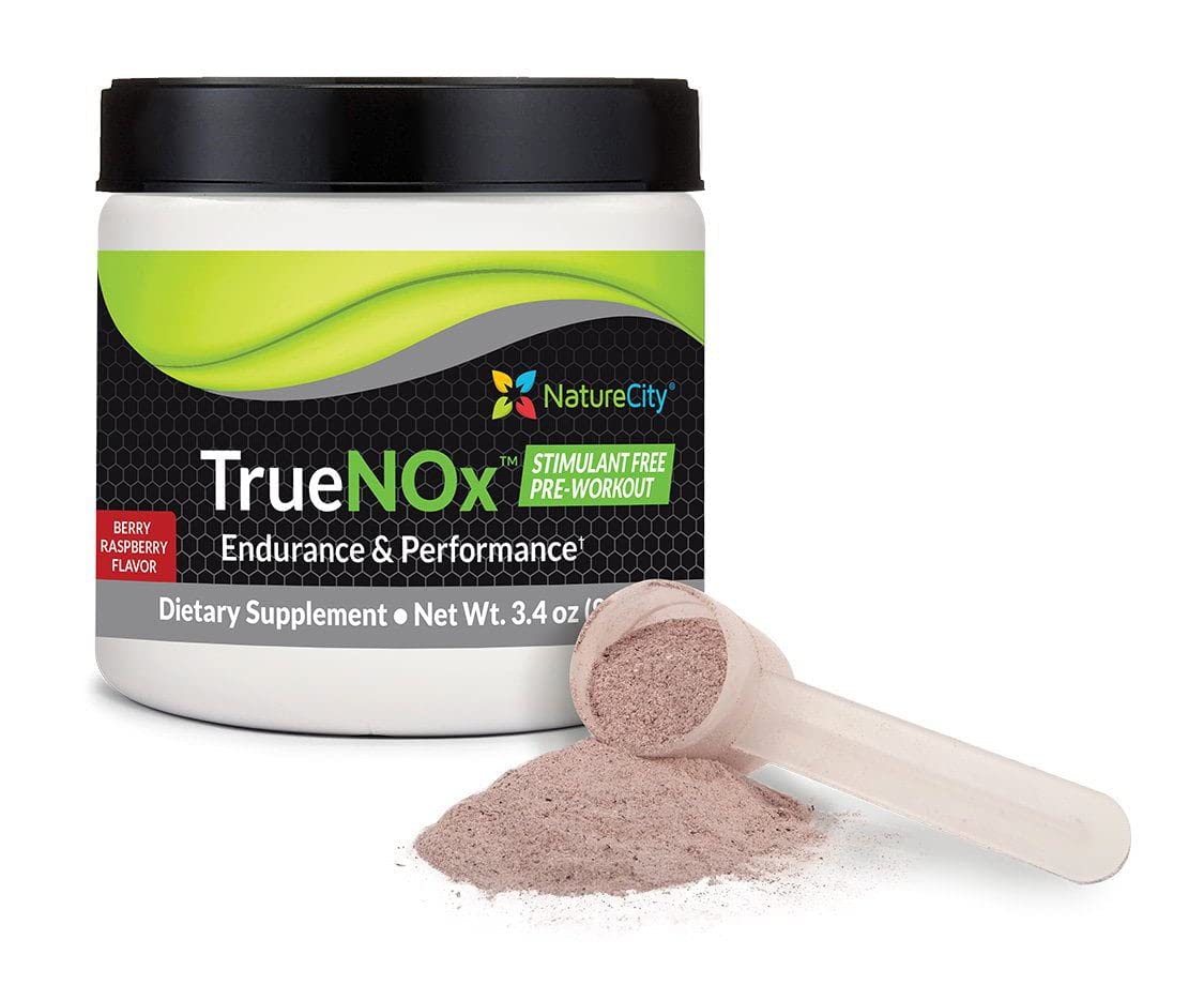 NatureCity True-NOx Nitric Oxide Supplements for Men and Women - Pre-Workout Booster NatureCity uk supplements