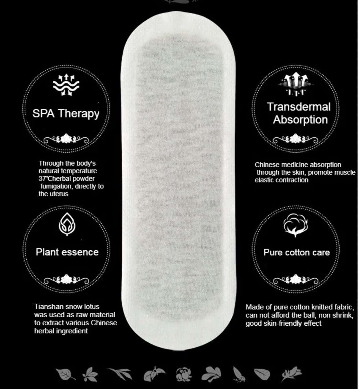 Premium Natural Organic Herbal Cotton Panty Liners for Women - Unscented, Thin, Cruelty-Free Organic Herbal Panty Liner uk supplements