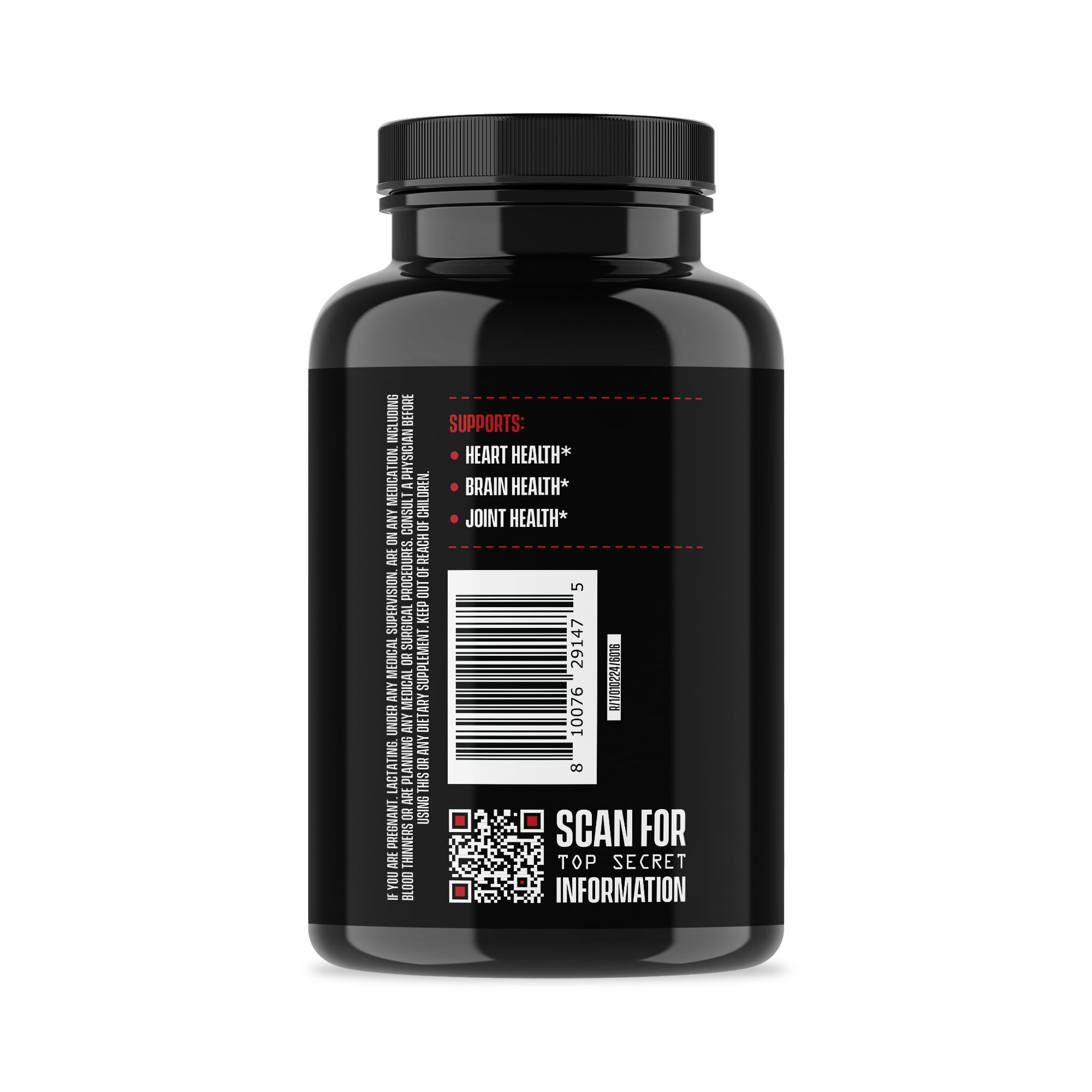 Jocko Fuel Omega 3 Fish Oil Supplement 2000mg - Burpless Fatty Acid Supplement, Wild Caught, Powerful Antioxidant with Astaxanthin (60 Capsules) Jocko Fuel uk supplements