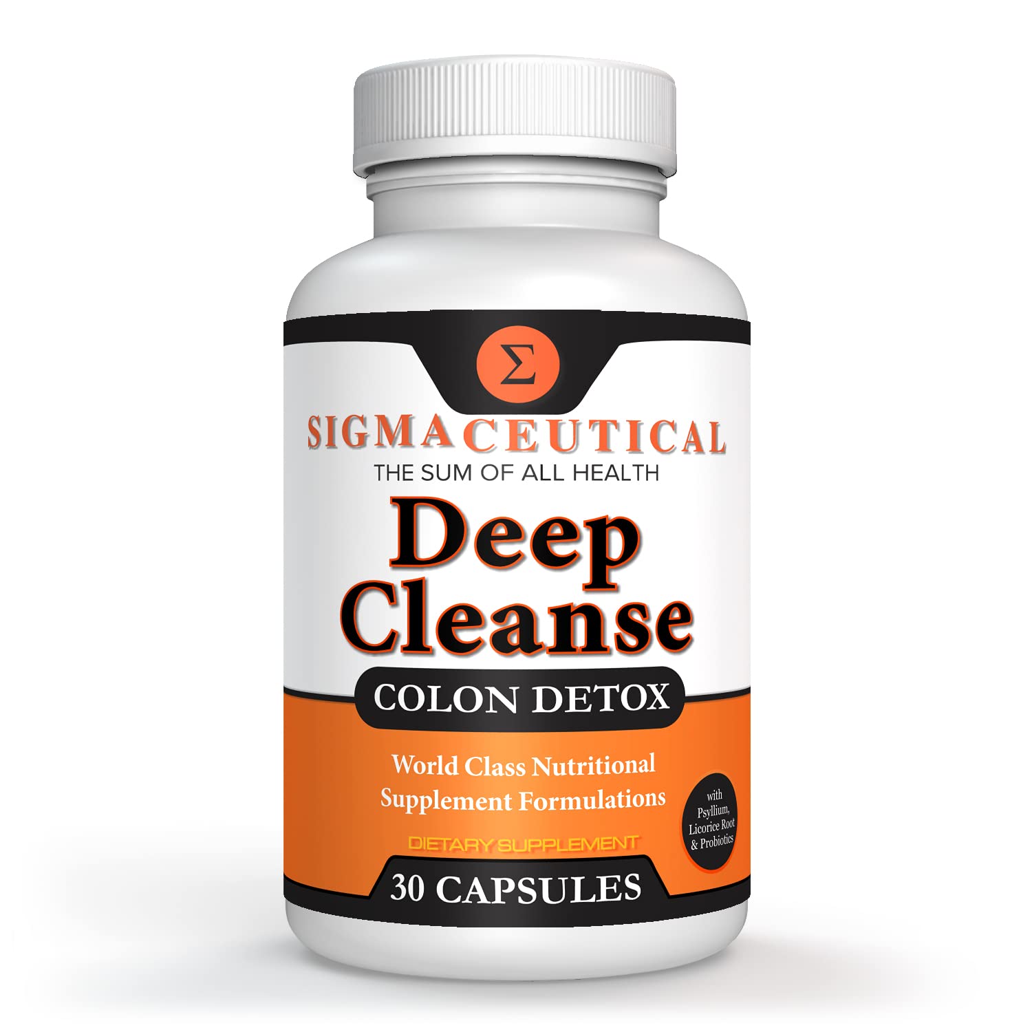 Sigmaceutical 1 Day Colon Cleanse - Detox Cleanse - Bowel Cleanse & Laxative - Bowel Detox Sigmaceutical uk supplements