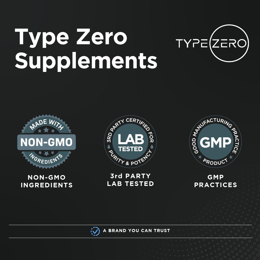 Type Zero Creatine Monohydrate (Unflavored) 1 KG, 5000mg (5g) Per Serving, Micronized, Zero Sugar, Keto Friendly & Gluten Free, 200 Servings Type Zero uk supplements
