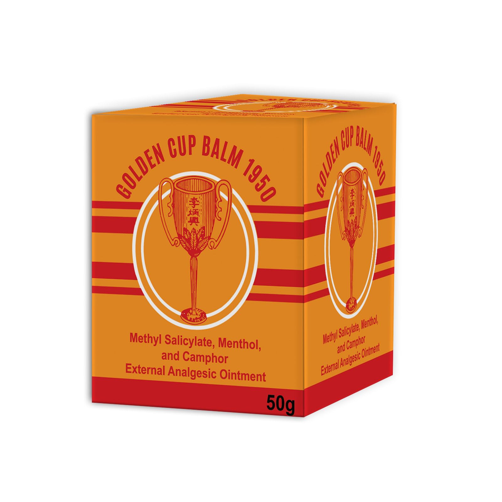 Golden Cup Balm Yellow Herbal Thai Ointment 50g Golden Cup uk supplements
