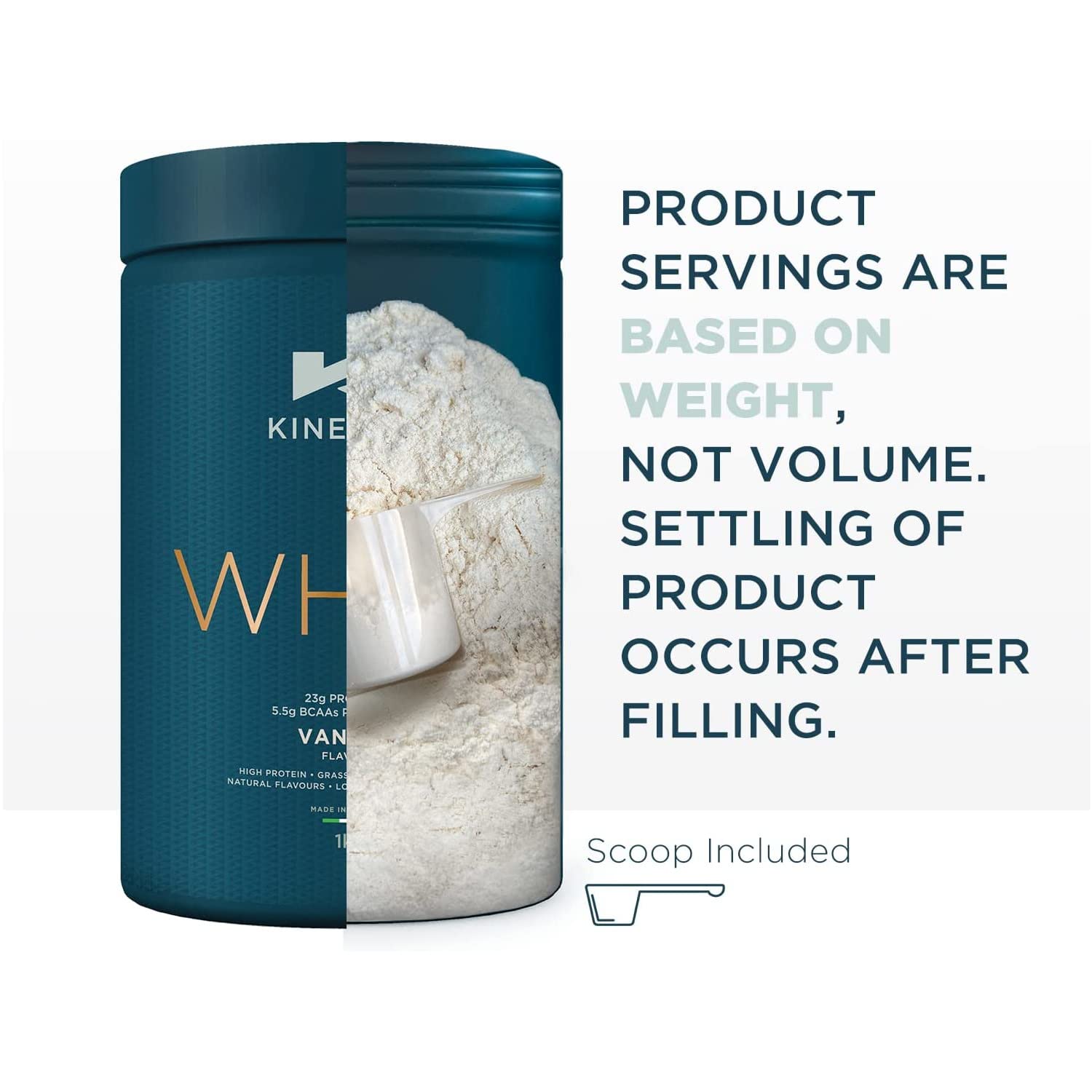 Kinetica Premium Whey Protein Powder | Grass Fed | Chocolate | 4.5kg | 150 Servings Kinetica uk supplements