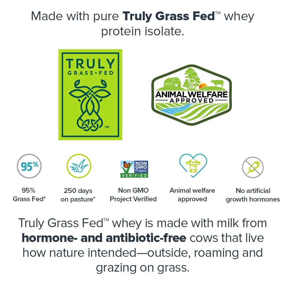 LEGION Whey+ Vanilla Whey Isolate Protein Powder from Grass Fed Cows - Low Carb LEGION uk supplements