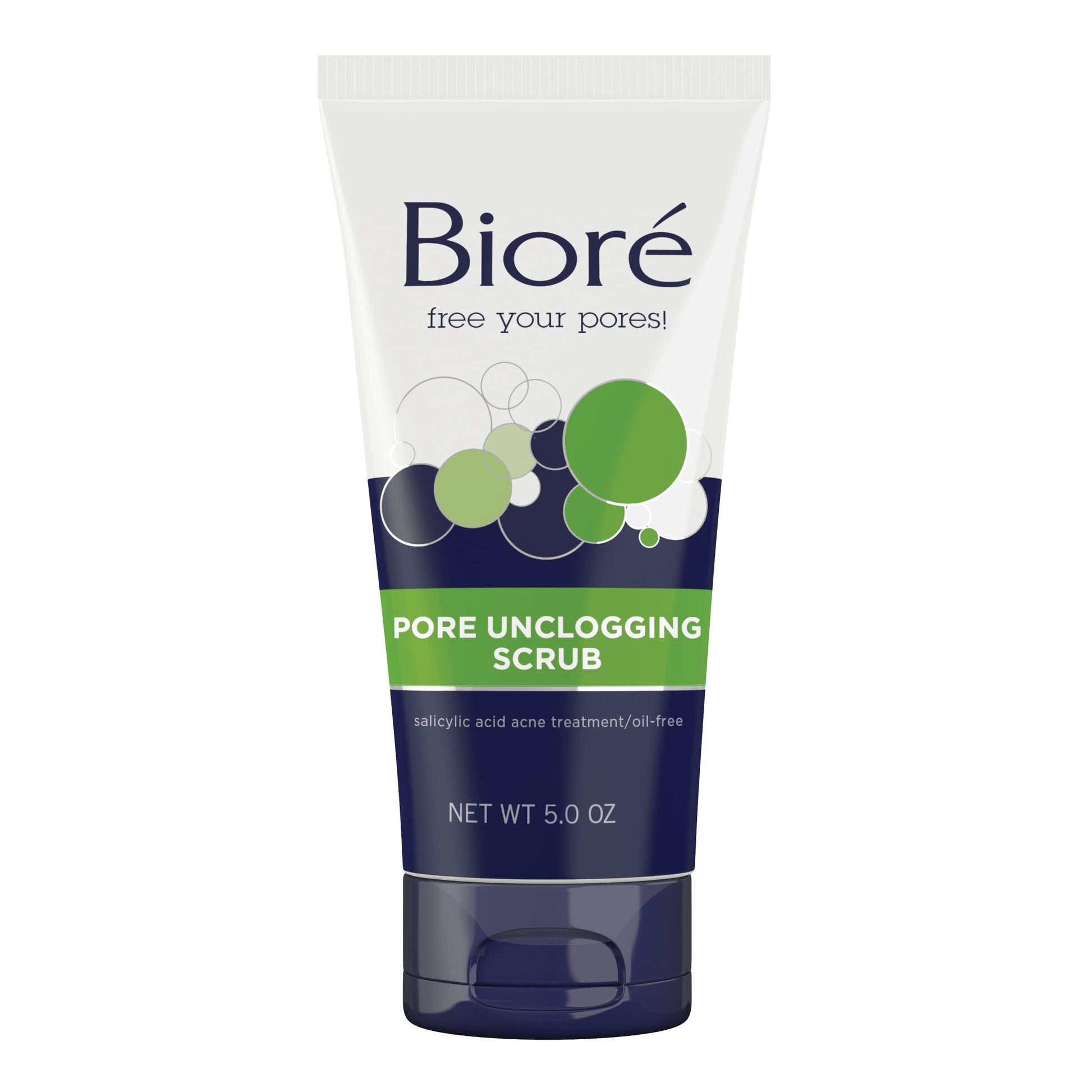 Bioré Pore Unclogging Scrub, Removes Excess Dirt and Oils, Face Scrub, with Salicylic Acid Biore uk supplements