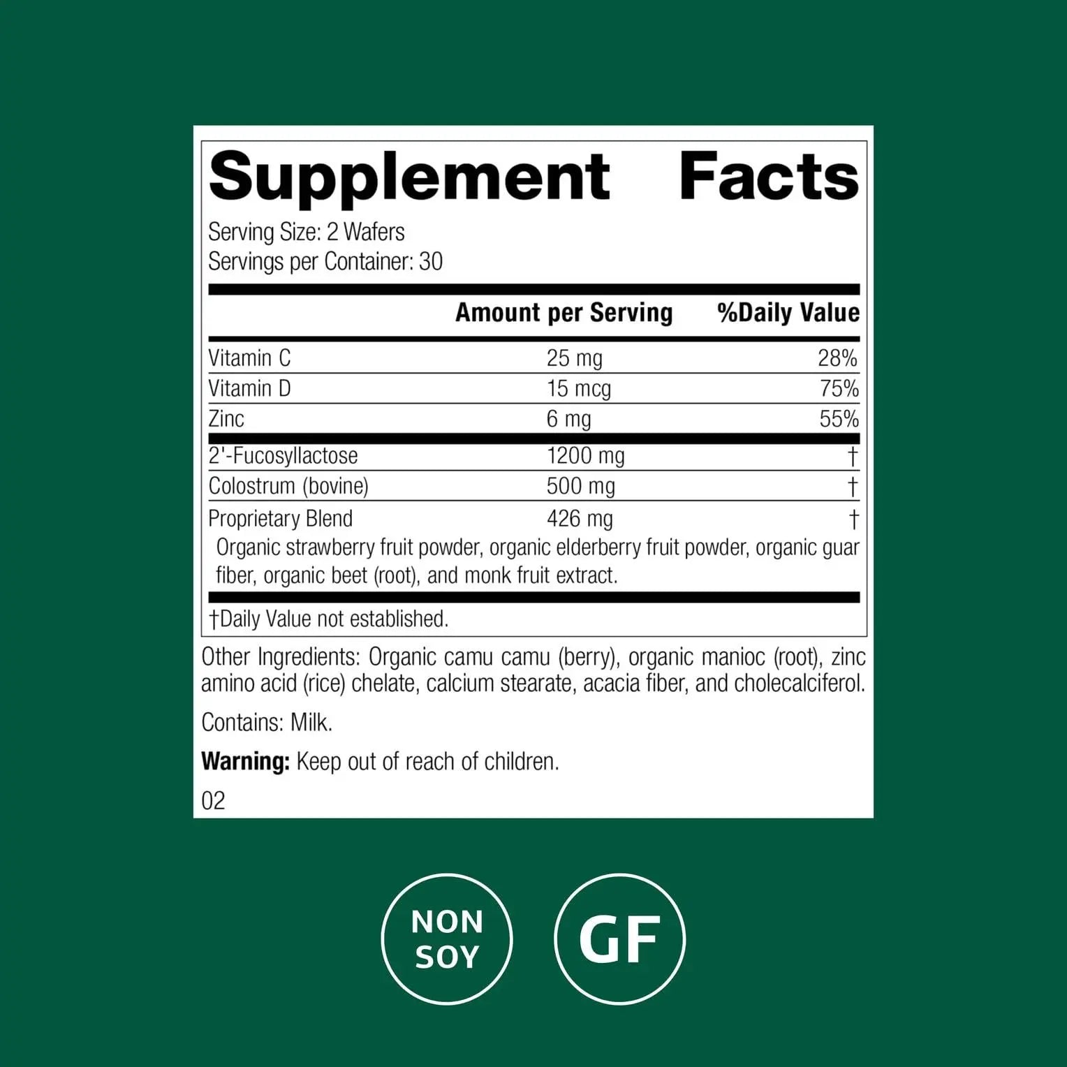 Standard Process Inc. Children's Immune - 60 Wafers Standard Process Inc. uk supplements