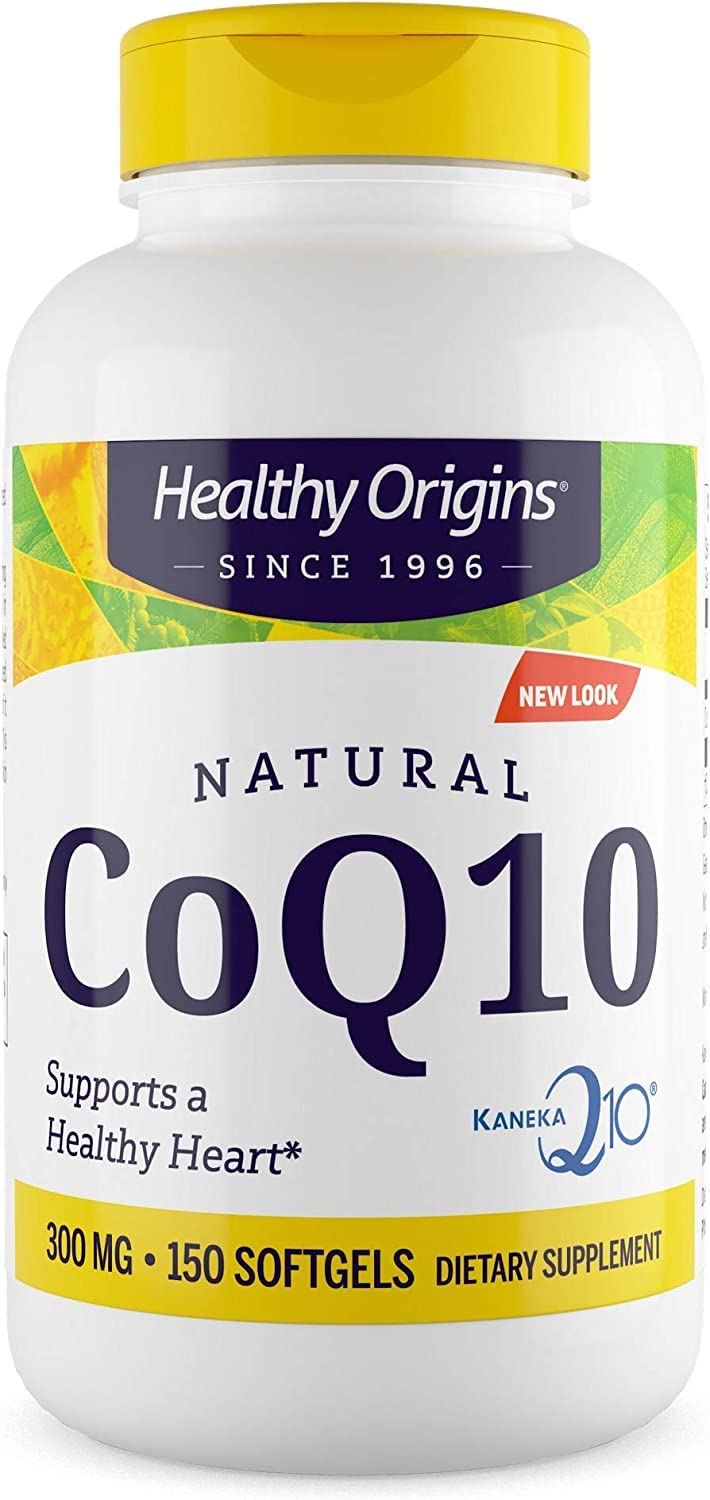 Healthy Origins CoQ10 (Kaneka Q10), 300 mg - Heart Health & Energy Supplement Healthy Origins uk supplements