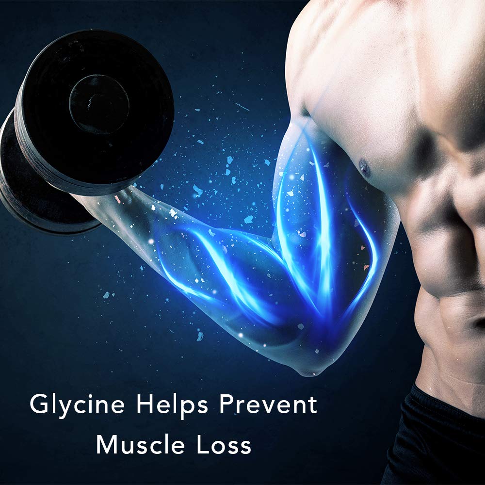 Glycine Powder (2 lbs) - Promotes Restful Sleep, Muscle Energy and Strength, Memory and Cognition Support (Resealable Bag) TradeKing uk supplements